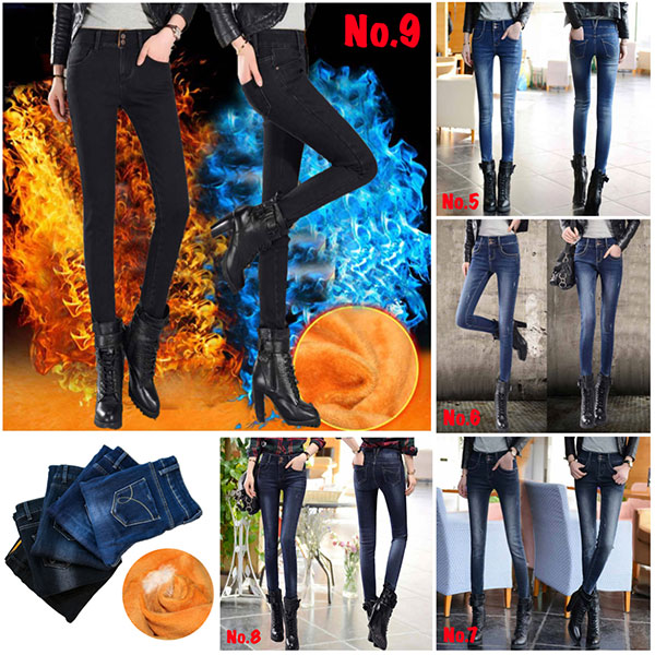 Jeans กางเกงยีนส์กันหนาว กางเกงยีนส์ กางกางกันหนาว ยีนส์พร้อมส่ง กางเกงยีนส์ซับขน กางเกงซับขน กางเกงมีซับหนา กางเกงกันหนาวพร้อมส่ง