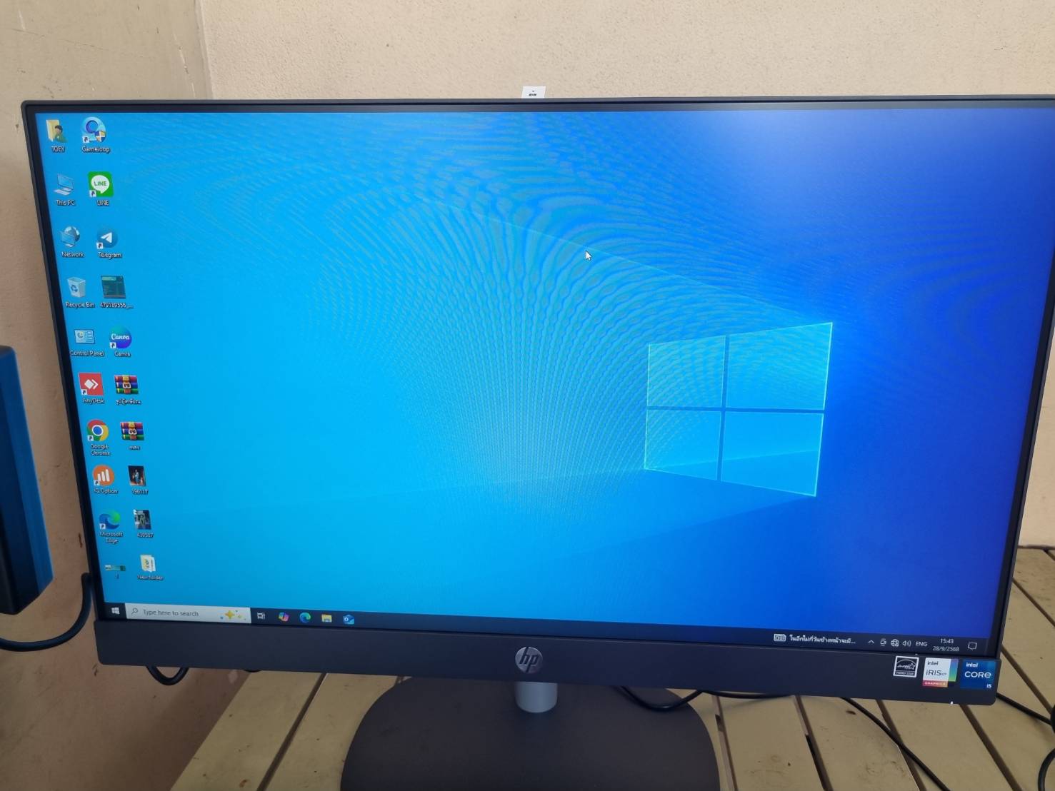 Aio HP proone 240 i5 Gen13th Ram 8GB SSD 512GB