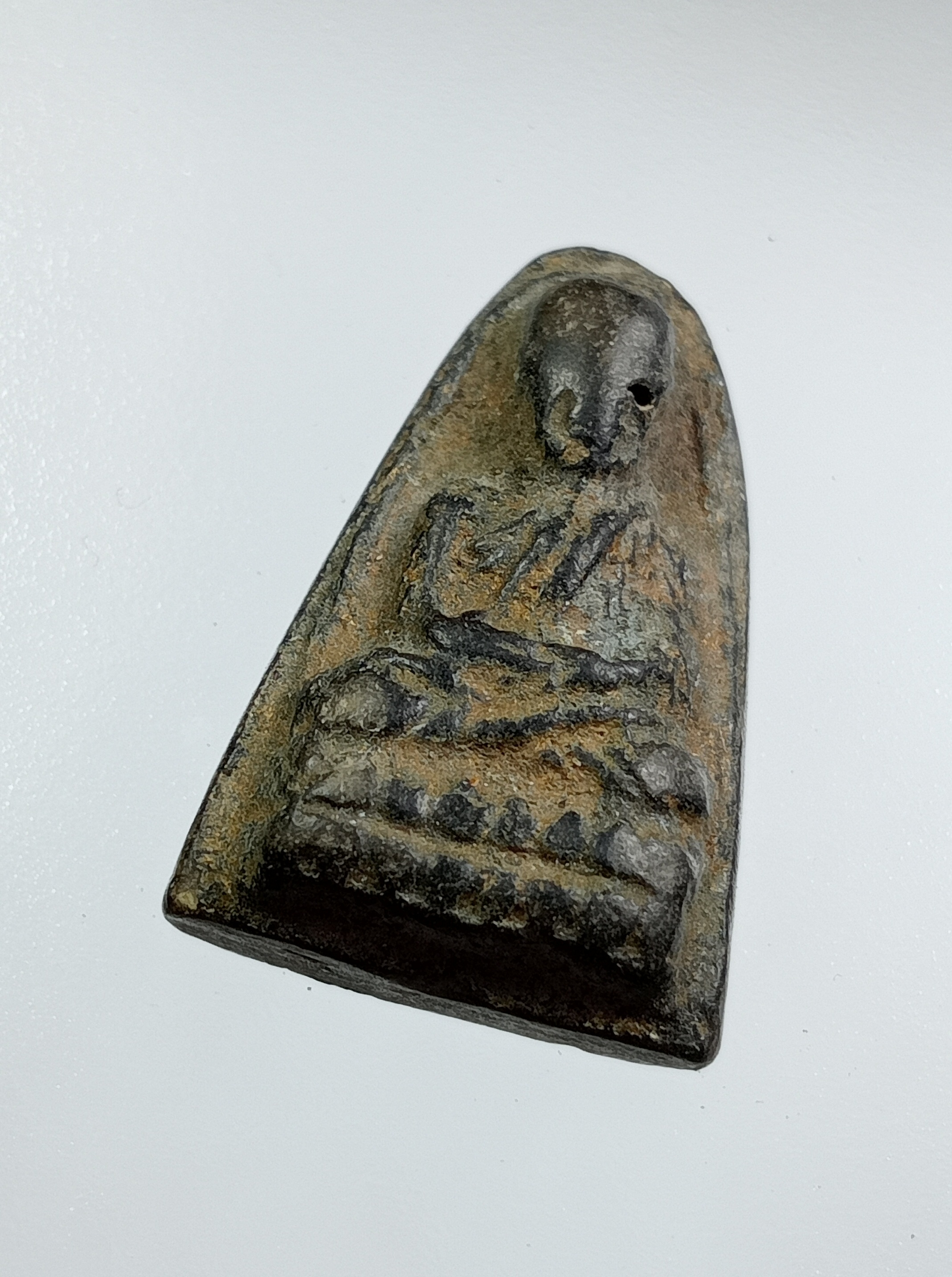 ผ3549 หลวงปู่ทวด วัดช้างให้ หลังยันต์อุ