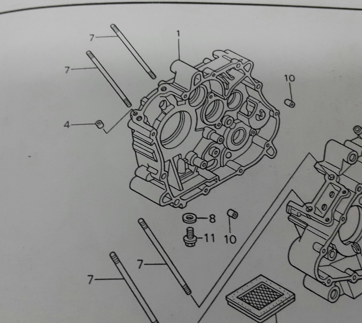 หลักเสื้อด้านซ้าย-ขวา โซนิค125