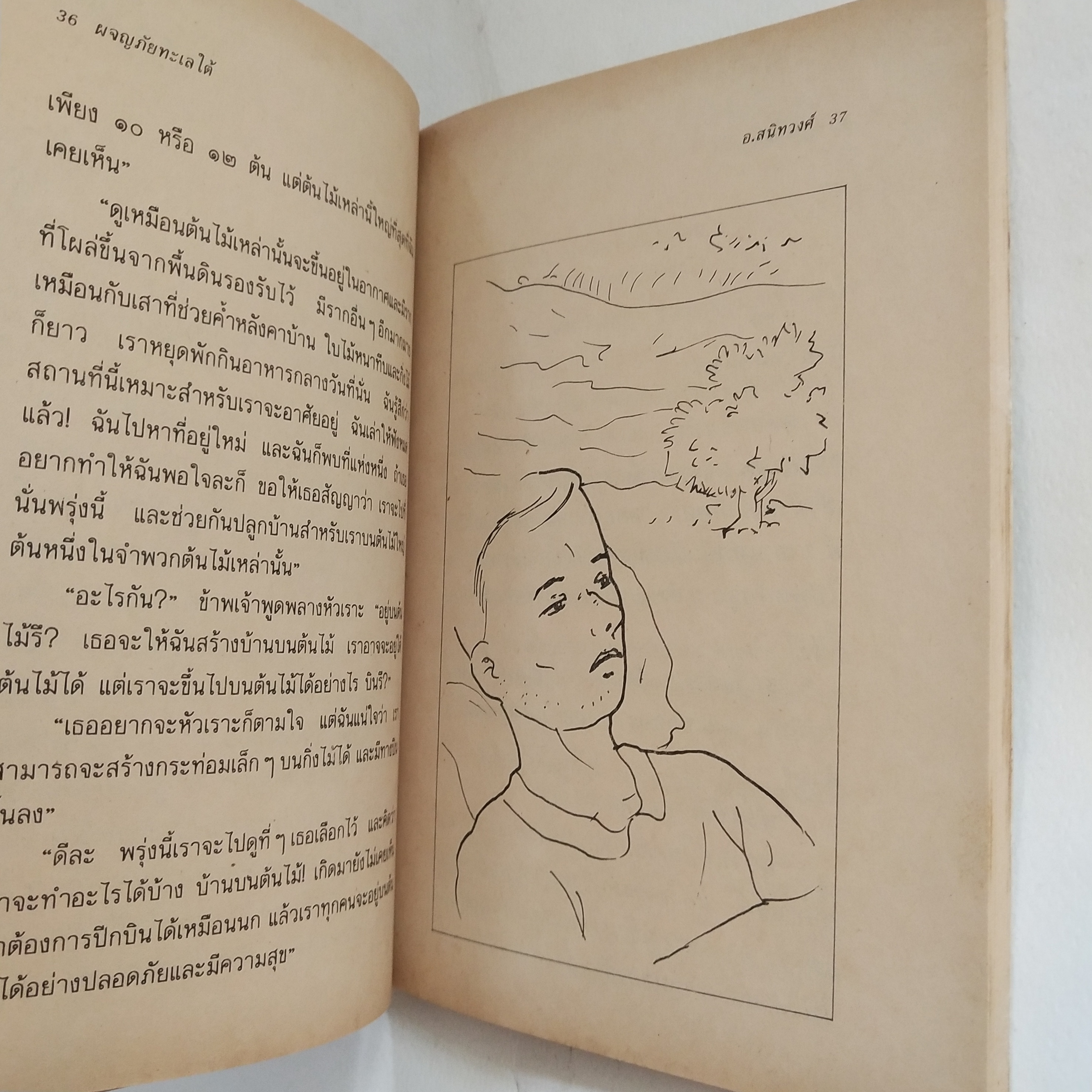 หนังสือเก่าปกมีตำหนิตามภาพ, เรื่องแปลดีเด่นสำหรับเยาวชนชุดที่ 3, ผจญภัยทะเลใต้ โดย อ. สนิทวงศ์