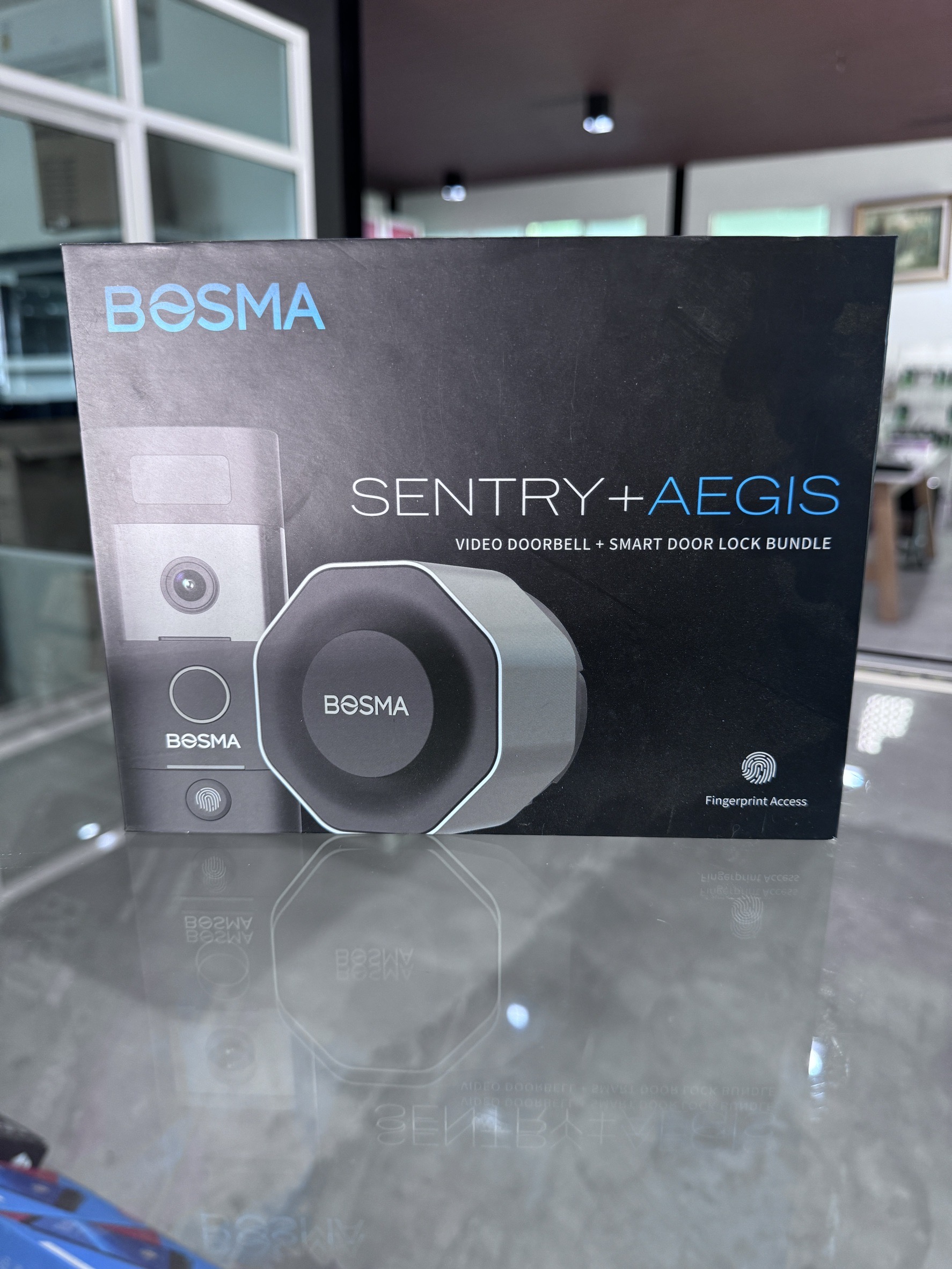 Bosma Sentry + Aegis ที่ล็อคประตูอัจฉริยะ
