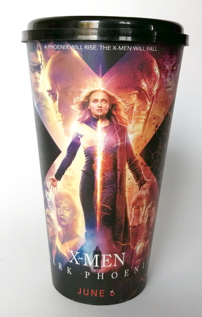 แก้วน้ำเมเจอร์ THE X-MEN DARK PHOENIX งานเก็บสะสม ไม่มีท๊อปเปอร์ เอ็กซ์เม็น ดาร์คฟีนิกซ์