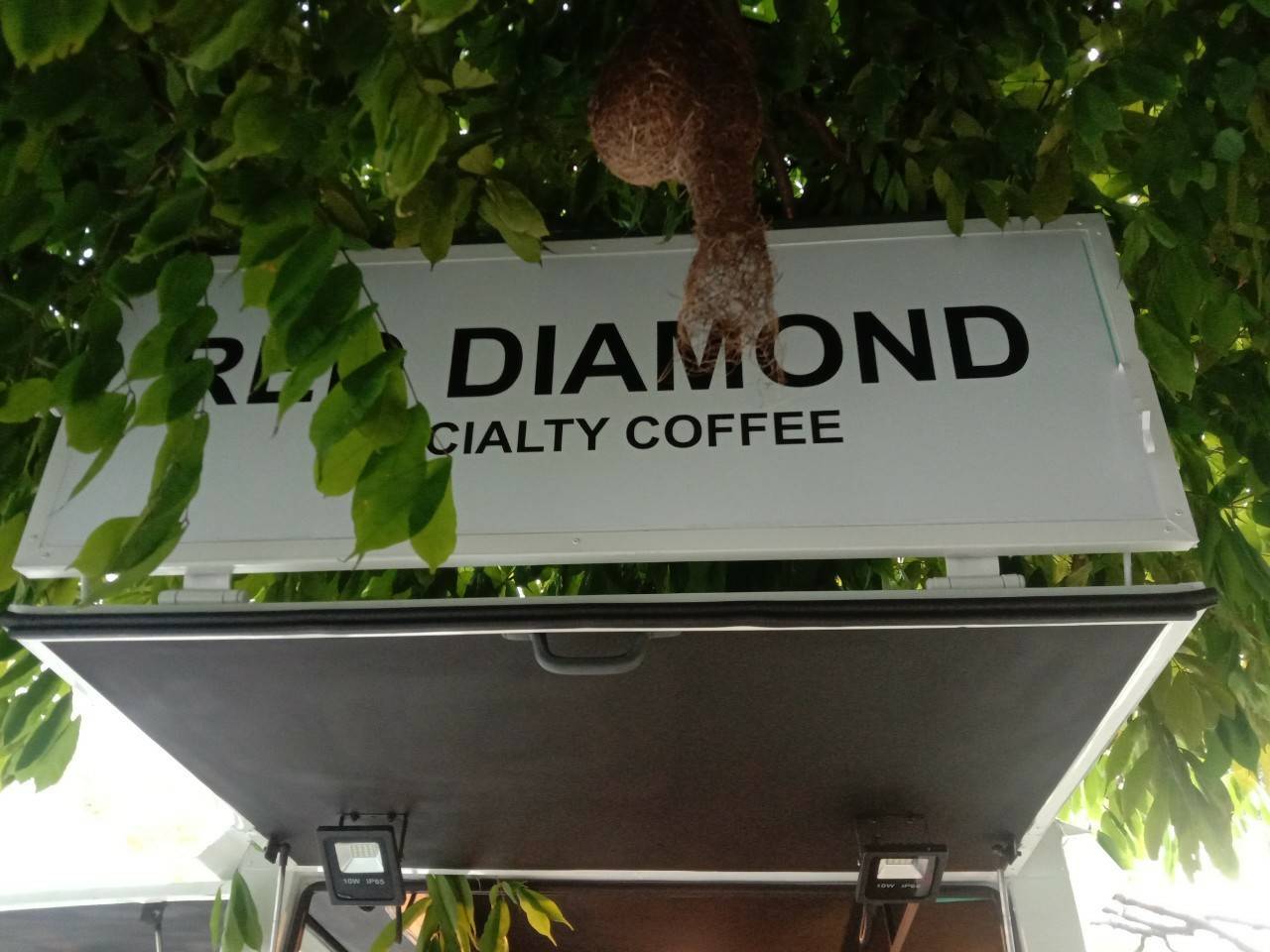 ป้ายสติกเกอร์ติดรถยนต์ - RED DIAMOND SPECIALTY COFFEE