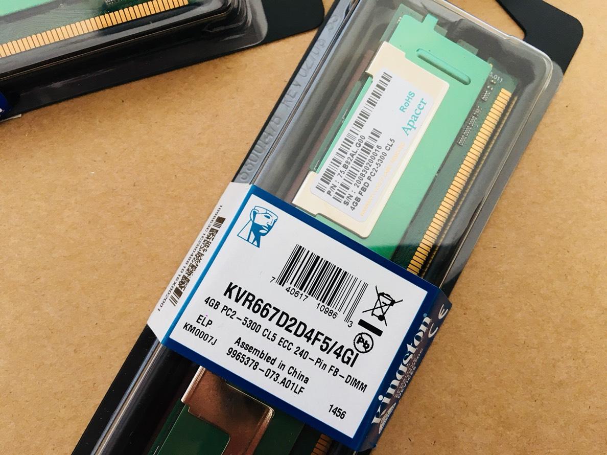 Ram 4 GB PC2-5300 CL5 ECC