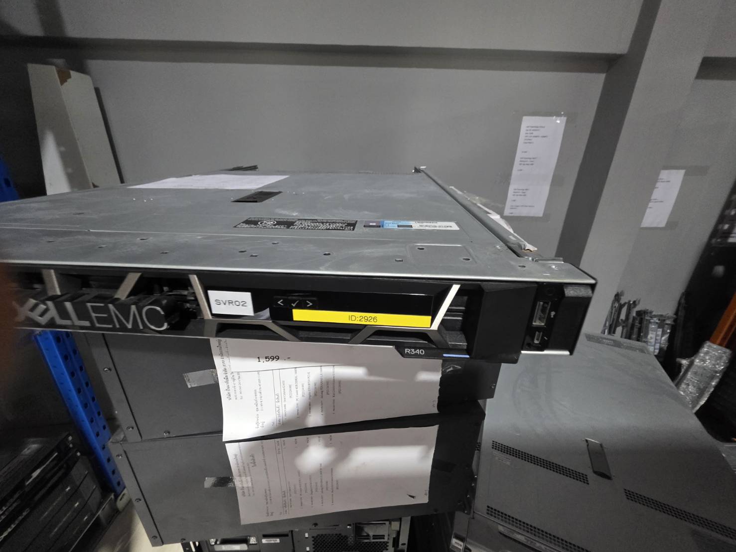 ซื้อวินโด้แถมเครื่อง Dell PowerEdge R340 (E-2244G/16GB/HDD 300GB*2)+Power 550W*2 +Raid H730p + A12 มี winserver 2019 STD มา