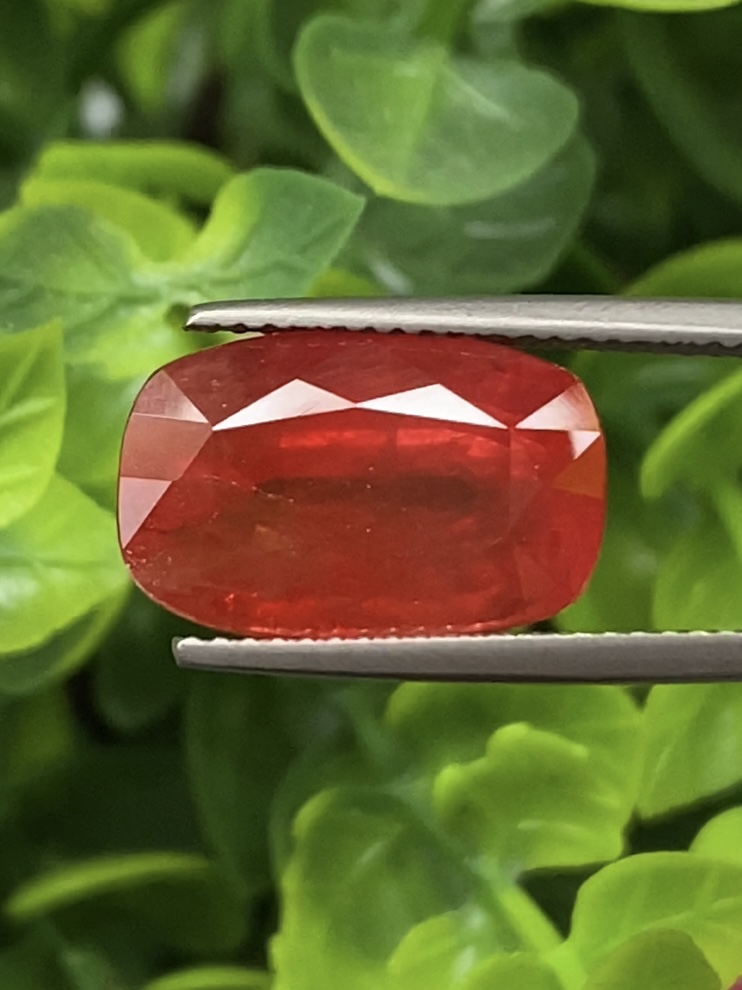 พลอย ซองเจีย แซฟไฟร์ Songea Sapphire 10.57 กะรัต (Cts.) พร้อมใบเซอร์ พลอยแท้ อัญมณีมงคลประจําวันเกิด เครื่องประดับพลอย