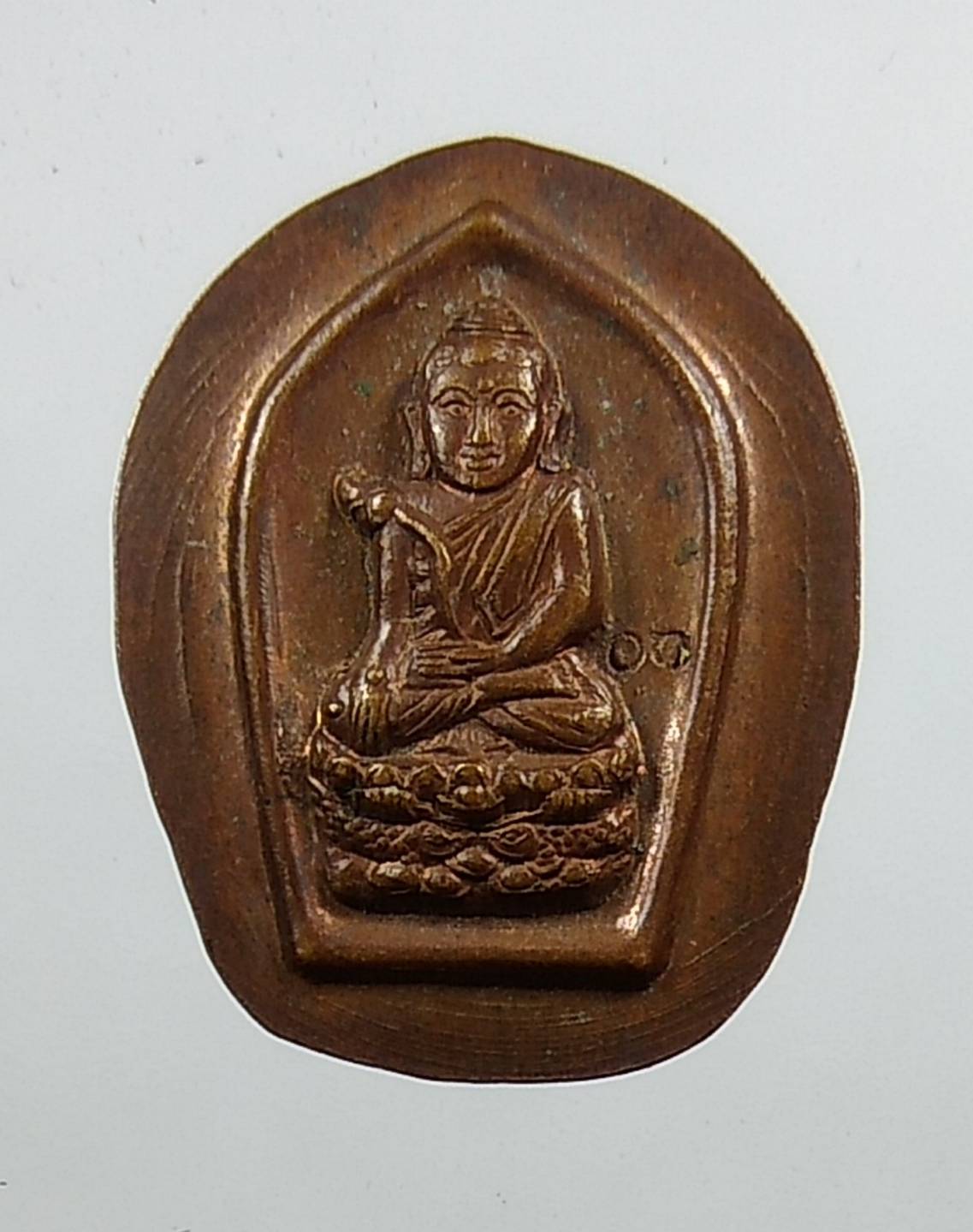 A1381 พระอุปคุตกลีบบัว หลวงปู่คำบุ วัดกุดชมภู จ.อุบลราชธานี