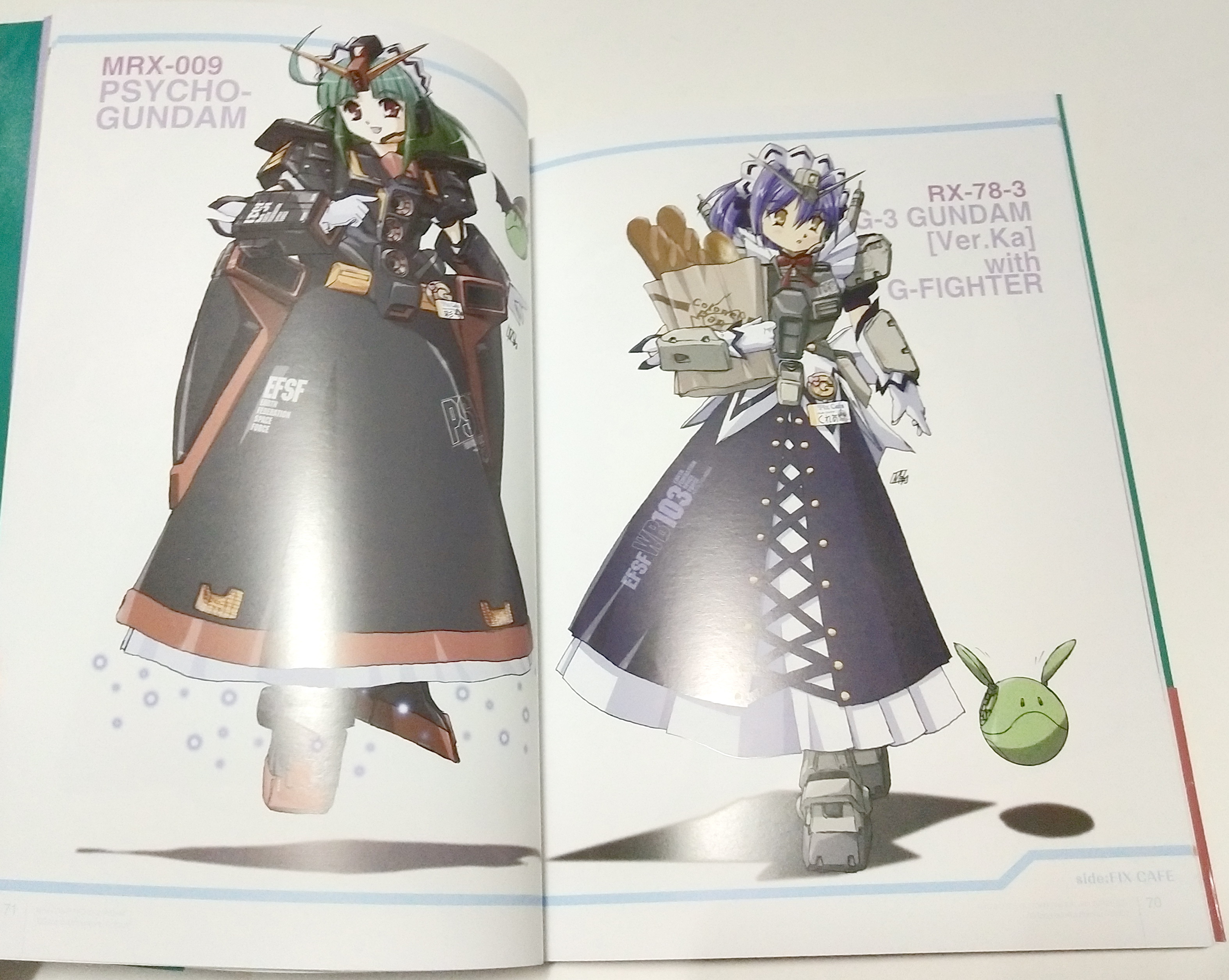 รวมภาพ MS GIRL และสิ่งที่เกี่ยวข้องกับความน่ารักของ MS GIRL ทั้งหมด -MOBILE SUITGIRL , MIKA AKITAKA, MOBILE SUIT GIRL ARK WORKS Dex Press MOOK สาวน้อย X โมบิลสูท = MS Girl หนังสือเล่มเดียวที่รวบรวมภาวาด MS GIRL ตลอด 10 ปี เอาไว้อย่างสมบูรณ์แบบ พิเศษ ภาพยู