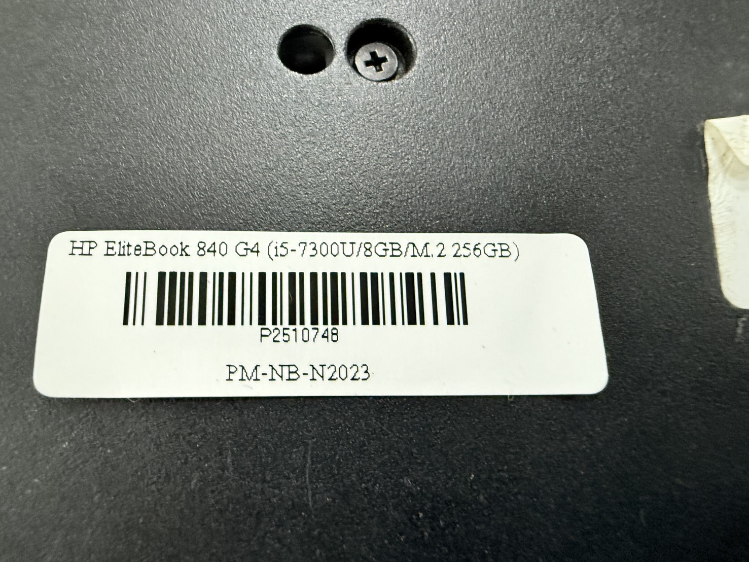 Notebook HP EliteBook 840 G4 (i5-7300U/8GB/M.2 256GB) ไม่มี Adapter แบตเสื่อม จอ Bright ขอบยางเสื่อม ปุ่มหาย 1 ปุ่ม