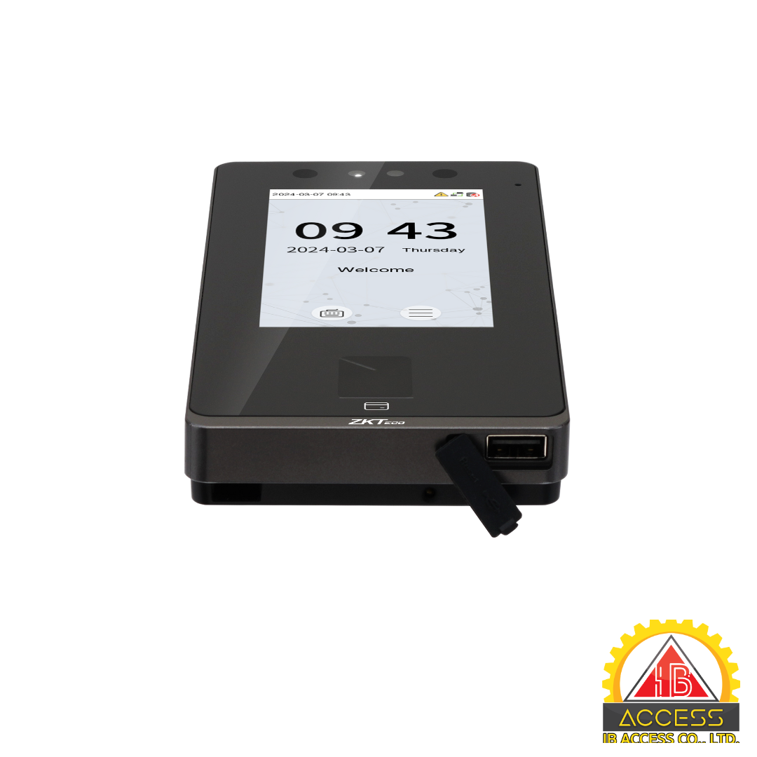 เครื่องสแกนใบหน้า ยี่ห้อ ZKTeco รุ่น SenseFace 4A รองรับระบบ Access Control
