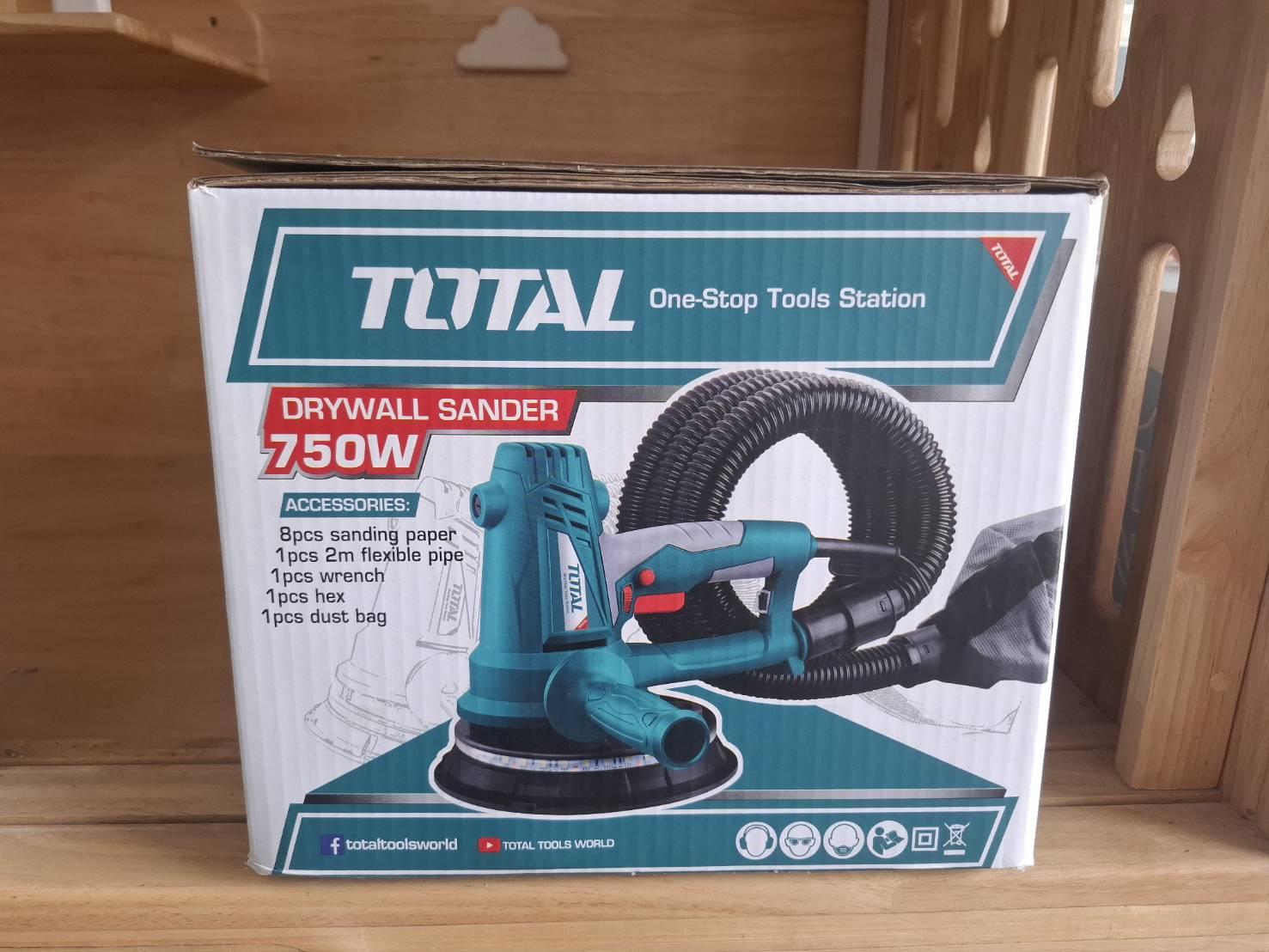 Total เครื่องขัดหน้าปูนฉาบ 7 นิ้ว 750 วัตต์ รุ่น TDWS7501