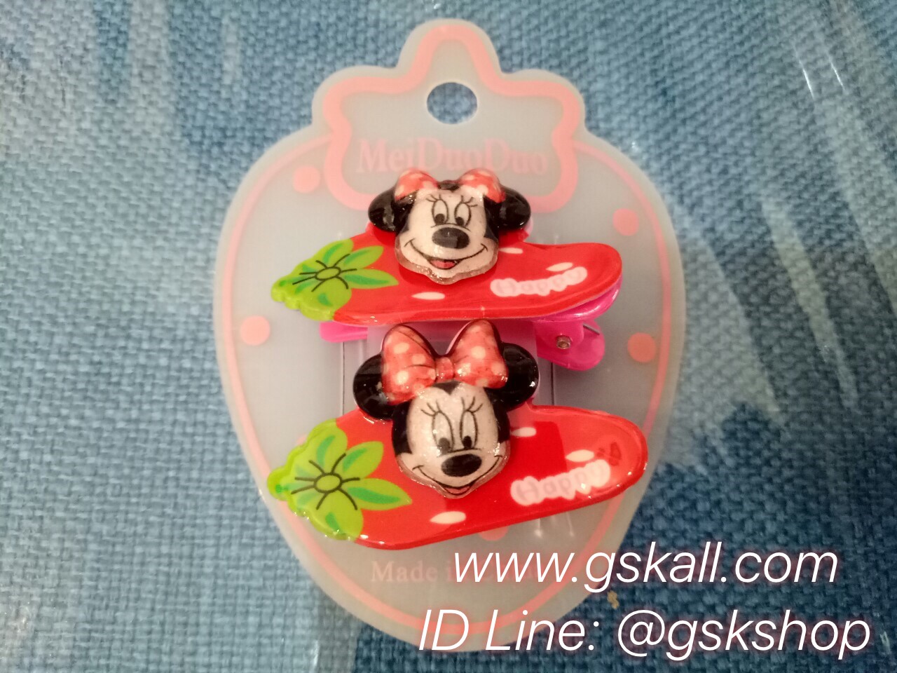 กิ๊บลายตุ๊กตา GSK SHOP กิ๊ฟช้อบถูกใจ สนใจกดสั่งซื้อเลย