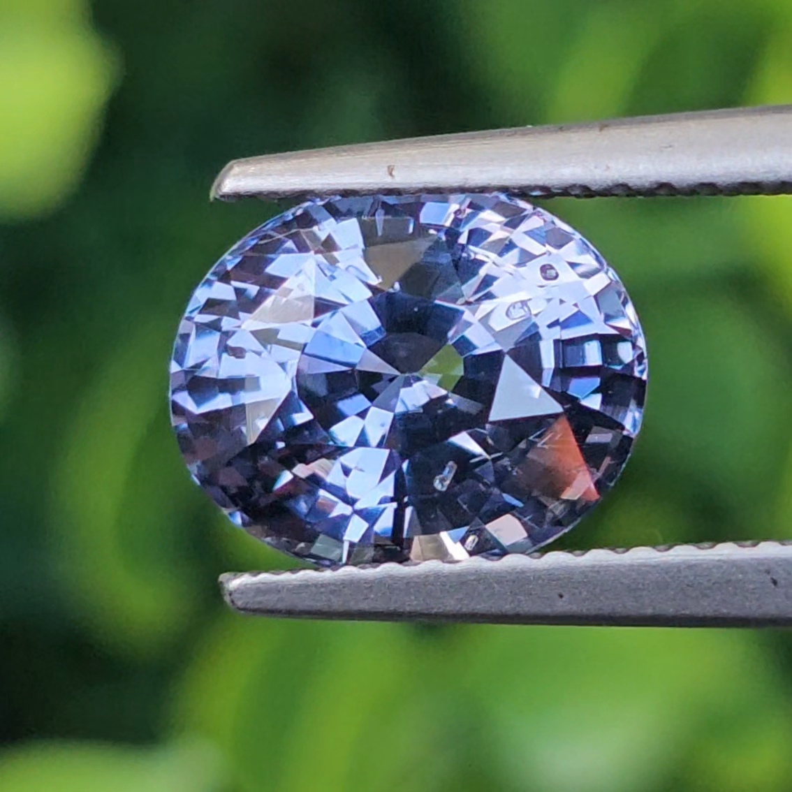 พลอย โคบอลต์ สปิเนล (Cobalt Spinel) 3.19 กะรัต (Cts.) ดิบ Unheated พร้อมใบเซอร์ พลอยแท้ อัญมณีมงคลประจําวันเกิด เครื่องประดับพลอย