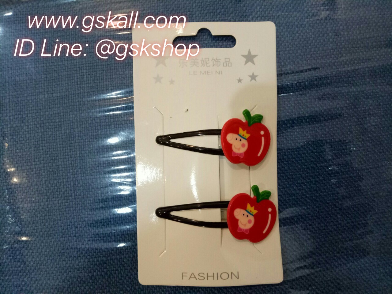 กิ๊บแผงขาว น่ารักวัยใส เหมาะสำหรับสาวแรกแย้ม