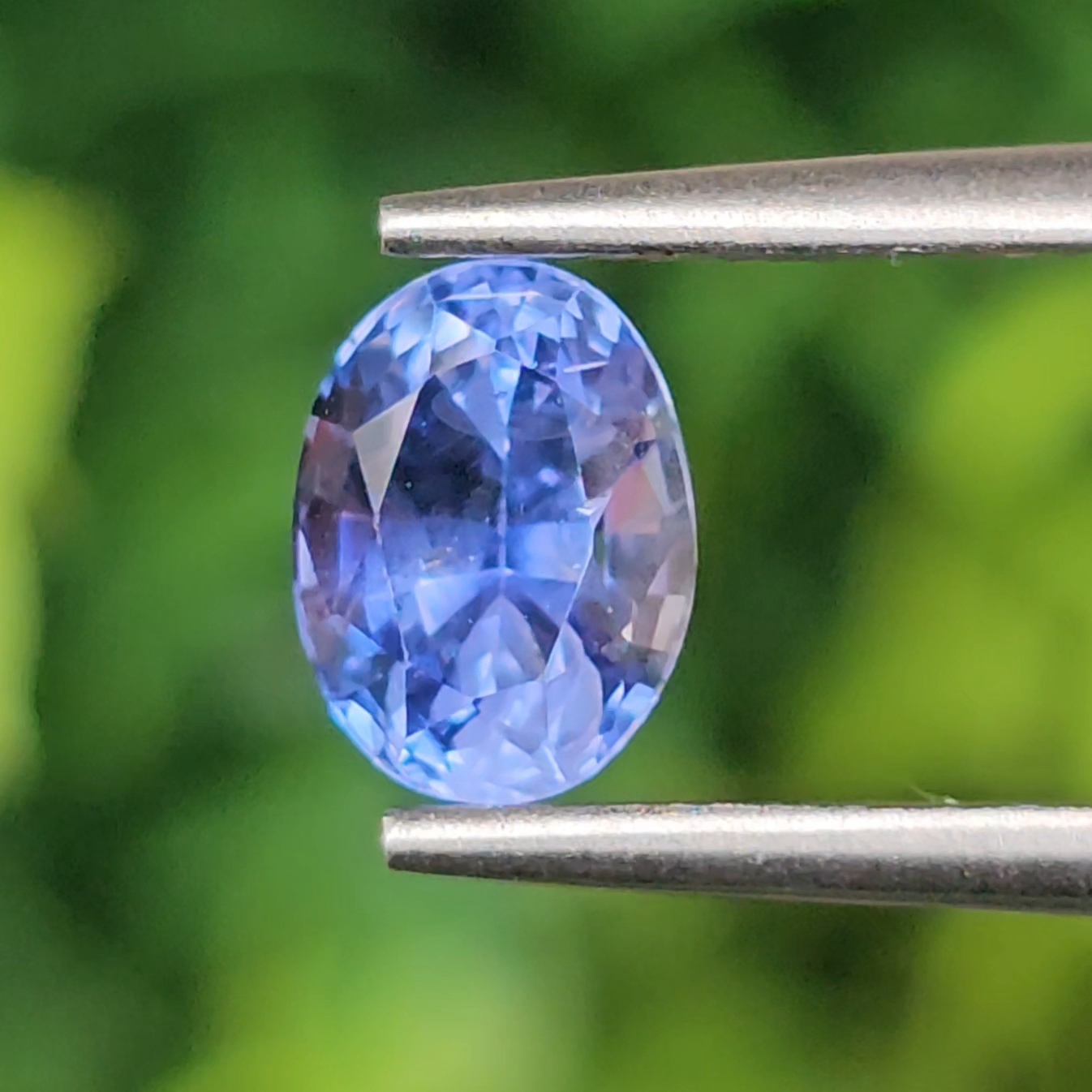 พลอย ไพลิน blue sapphire 1.44 กะรัต (Cts.) พลอยแท้ อัญมณีมงคลประจําวันเกิด เครื่องประดับพลอย