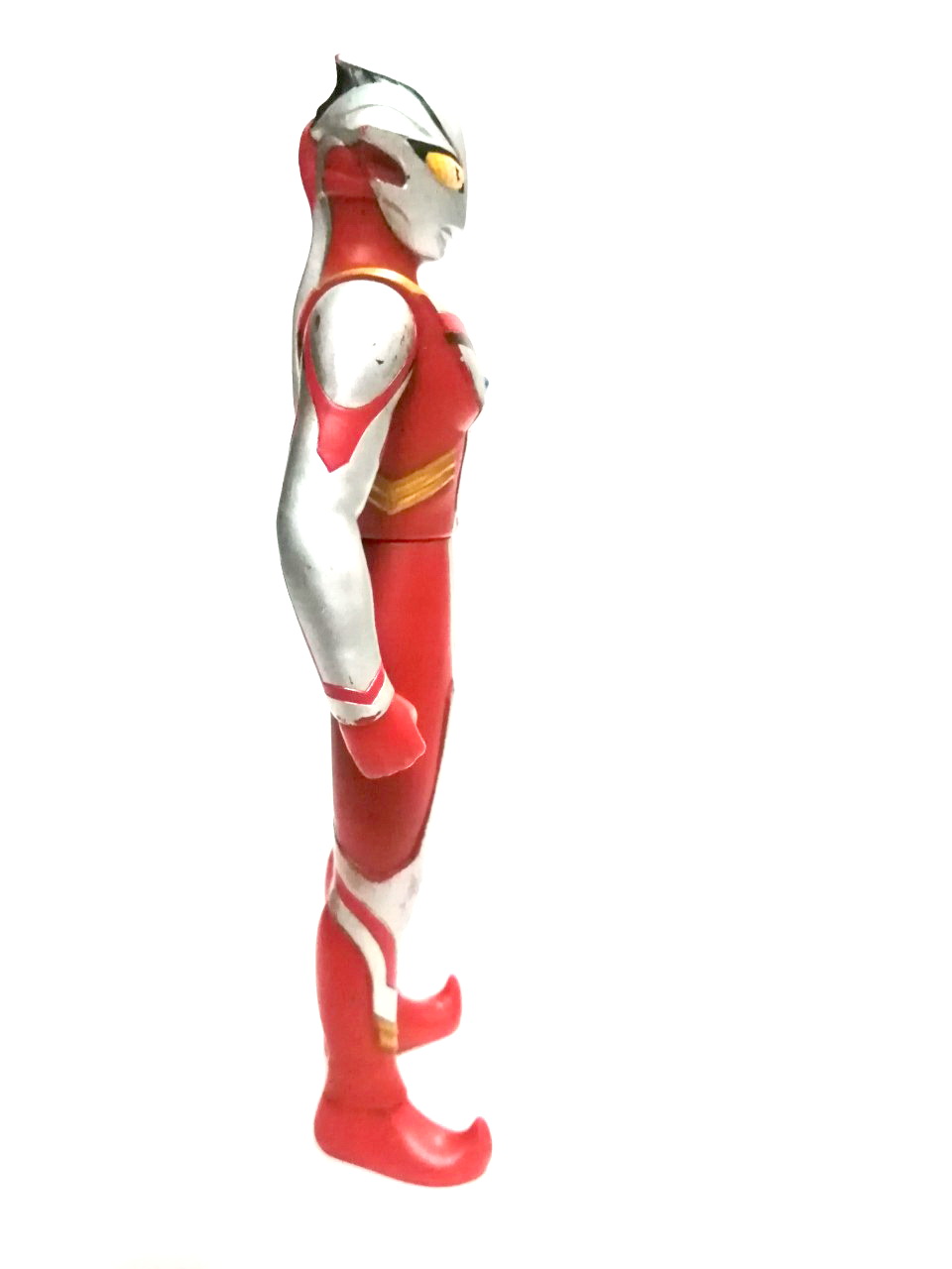 ซอฟ นิเซ อุลตร้าแมนเมบิอุส (เมบิอุสตัวปลอม ร่างแปลงมนุษย์ดาวซาราป) จากอุลตร้าแมน เมบิอุสขนาด 8,นิ้ว ตัวพิเศษ งาน bandai chaina ปี 2007 ***สภาพดีพอใช้ มีรอยสีถลอกบ้างเล็กน้อย,Nise Ultraman Mebius (False Ultraman Mebius, the transformation of Alien Zarab)