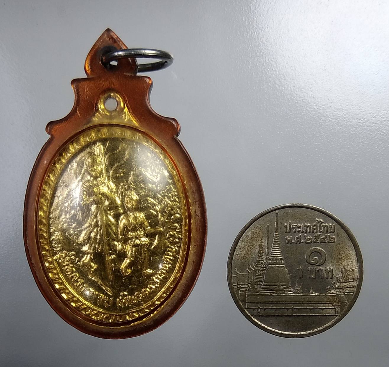 A638 หลวงตาจบ รุ่นหลวงตาจบเดินธุดงค์ชายแดน วัดกลางขุนแผน จ.อยุธยา