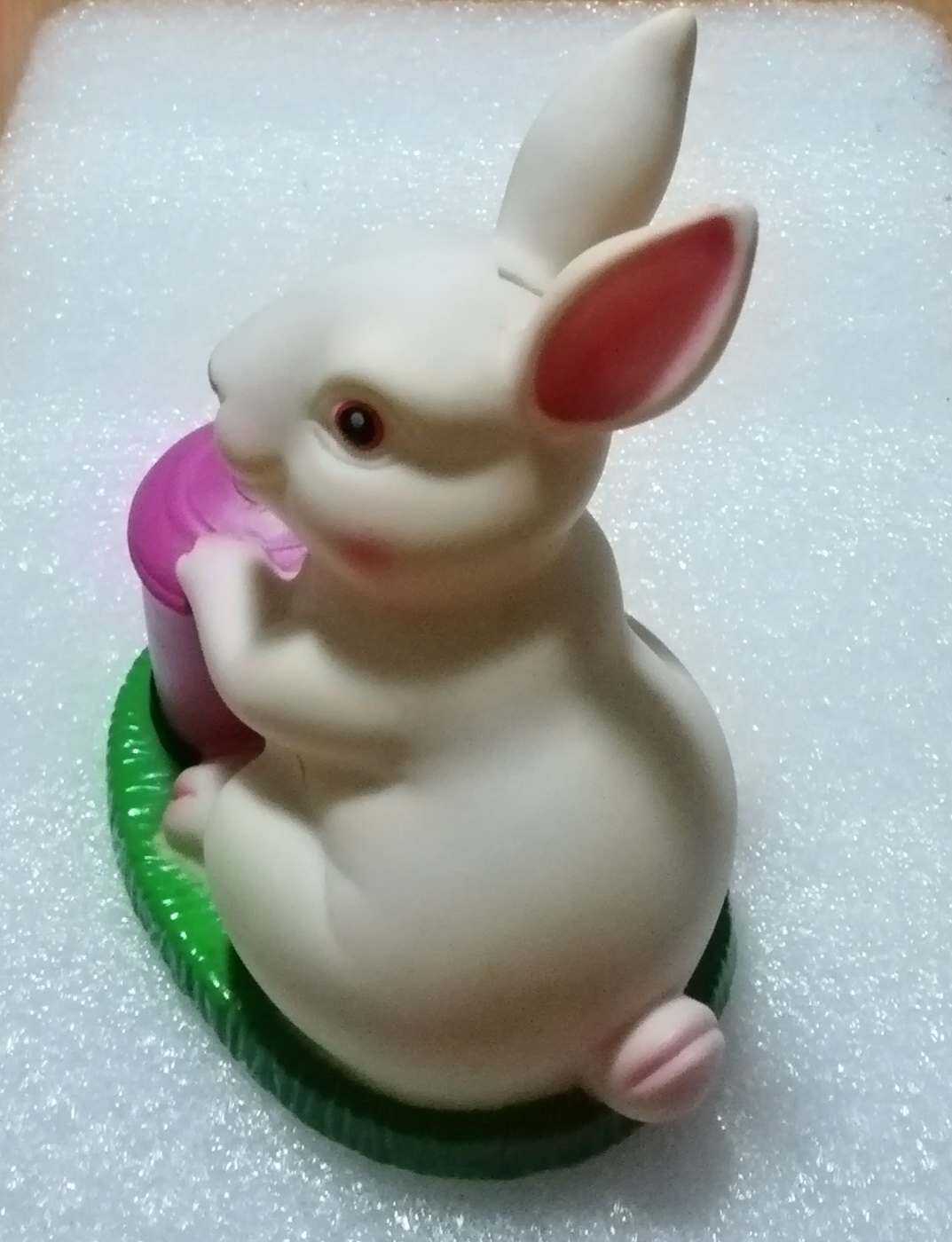 กระปุกออมสิน กระต่ายน้อย ของสะสมจากธนาคารออมสิน ครบรอบ 99 ปี , Collectible piggy bank from Aomsin Bank, 99th Anniversay