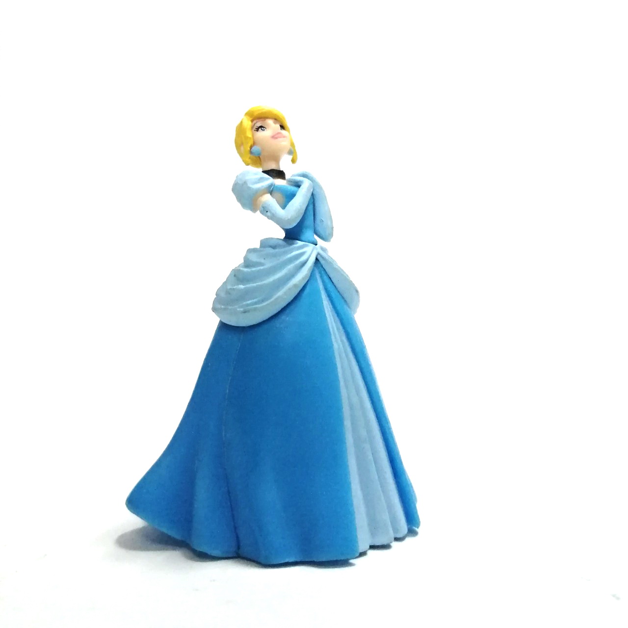 ช็อคโกเอ้ก เจ้าหญิง ซินเดอเรลล่า ขนาดประมาณ 5ซม. ตามรูป ทำสีสำเร็จรายละเอียดสวยคม