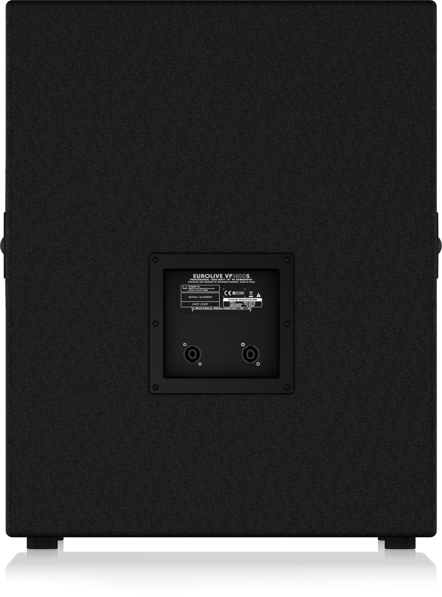 Behringer VP1800S ตู้ลำโพงซับวูฟเฟอร์ 18 นิ้ว 1,600 วัตต์