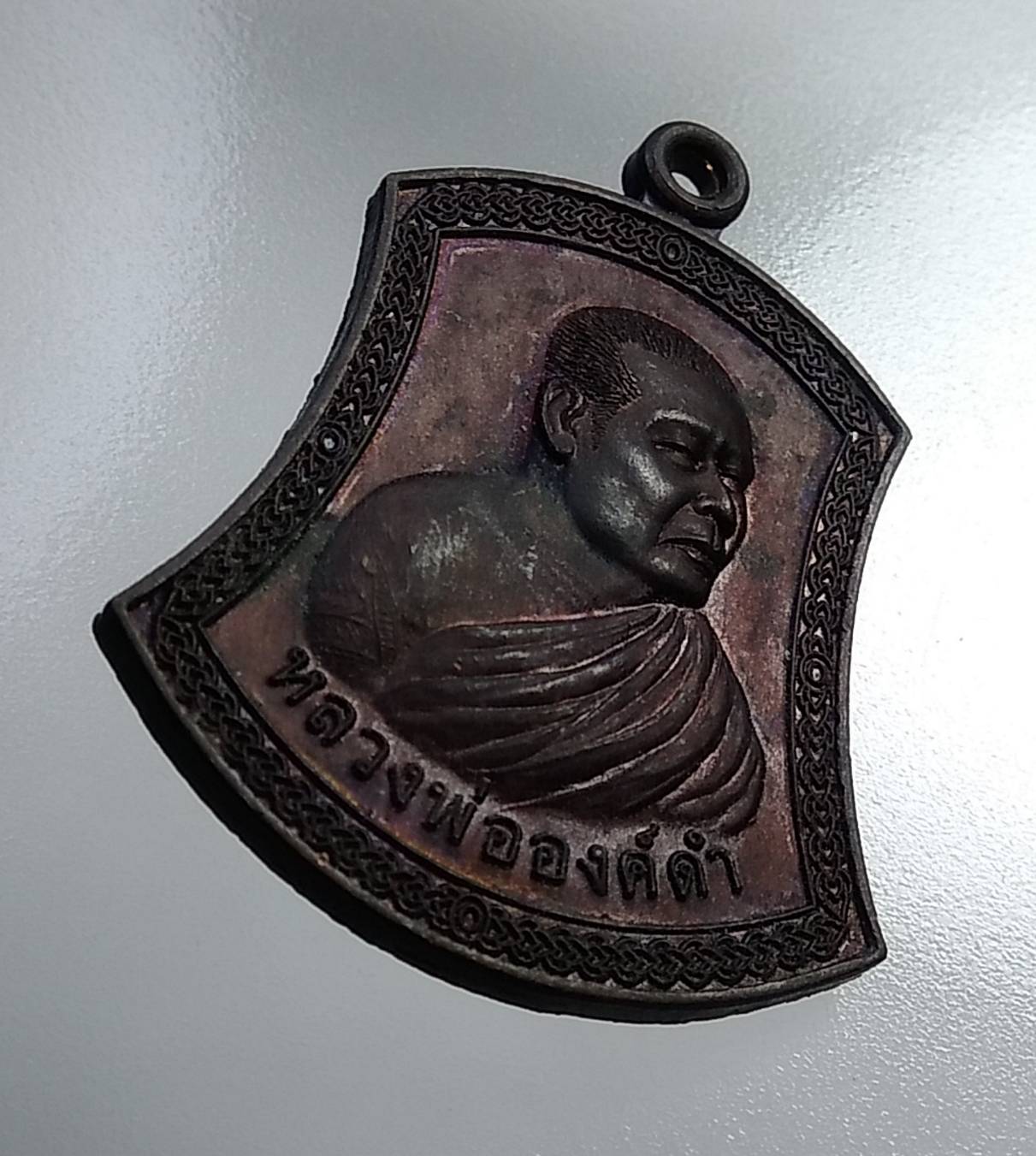 A775 หลวงพ่อองค์ดำ วัดพระแก้ว(เจดีย์กลางทุ่ง) จ.สิงห์บุรี รุ่น1 ปี2554