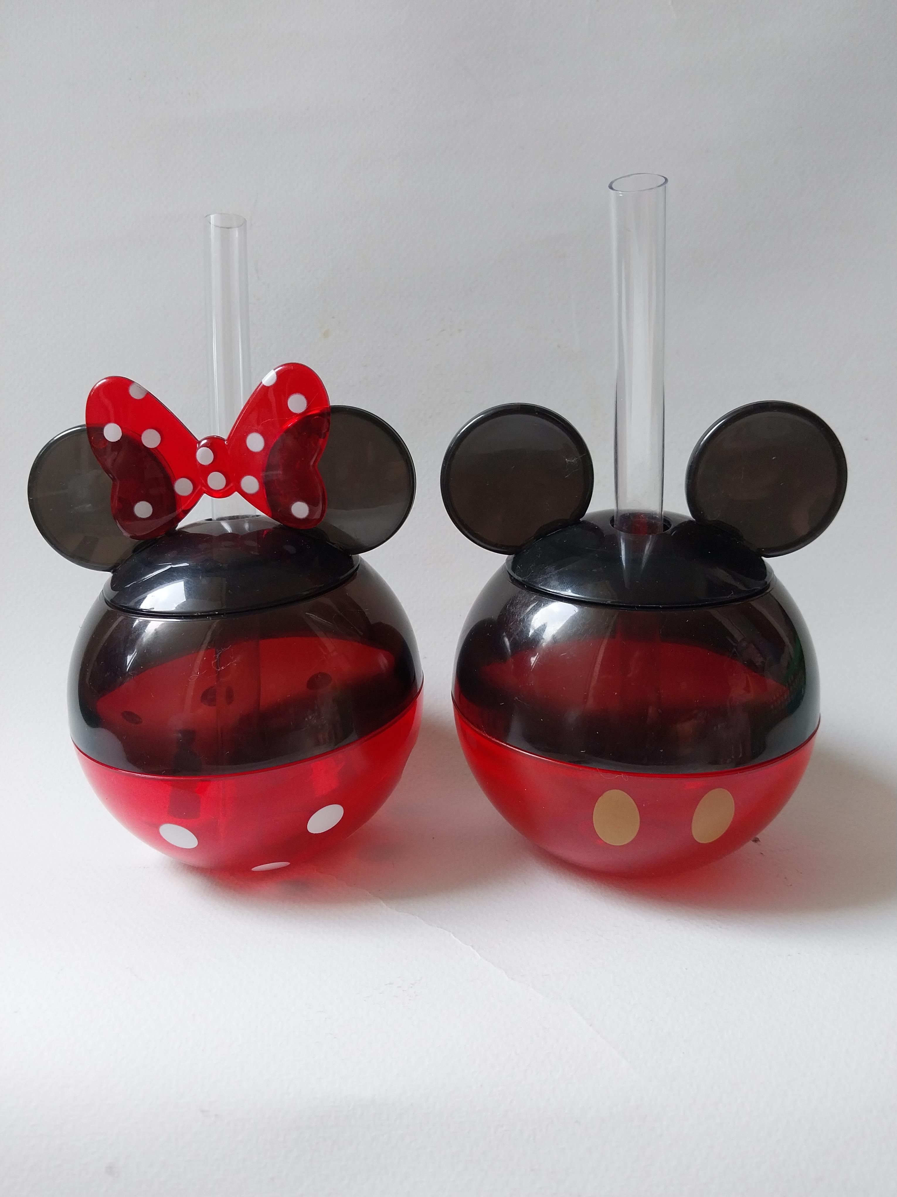 มีหลายภาพ,กระปุกใส่น้ำลายมิกกี้และ มินนี่เม้าส์ งาน Hongkong Disneyland Resort,Lantau Island Hongkong
