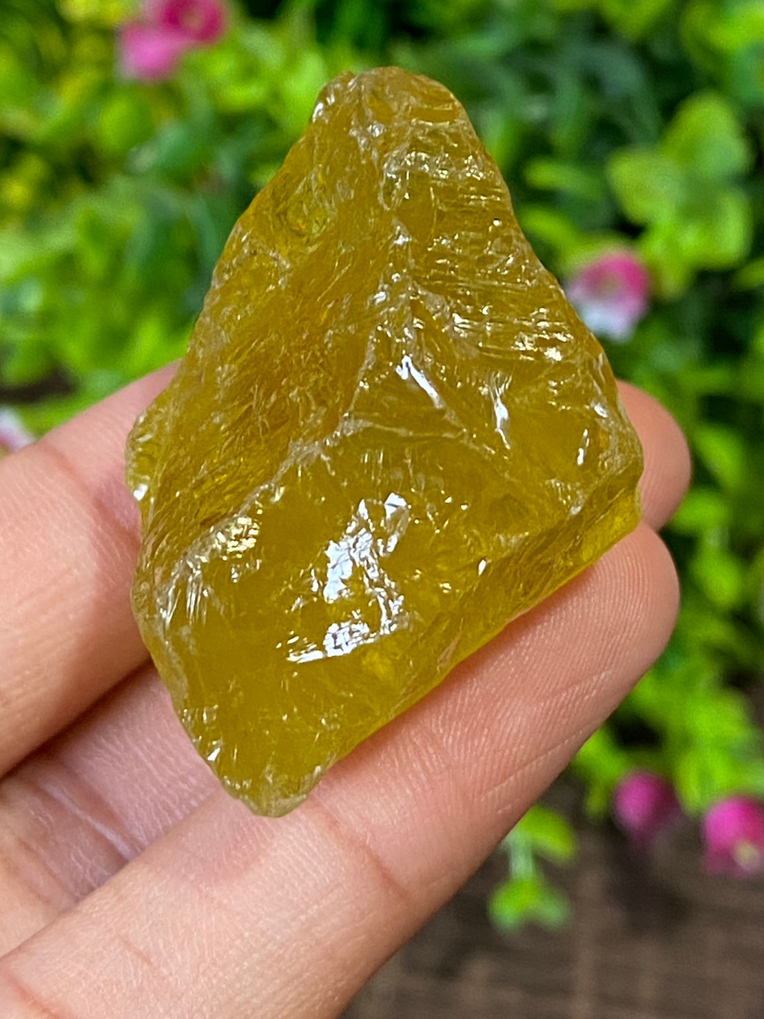 ก้อน เลมอนควอตซ์ Lemon Quartz Rough 205.62 กะรัต (Cts.) พลอยแท้ อัญมณีมงคลประจําวันเกิด เครื่องประดับพลอย