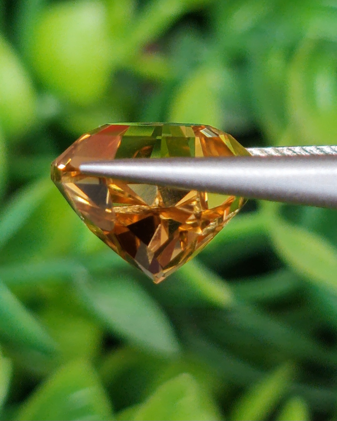 พลอย ซิทริน Citrine 6.93 กะรัต (Cts.) พลอยแท้ อัญมณีมงคลประจําวันเกิด เครื่องประดับพลอย