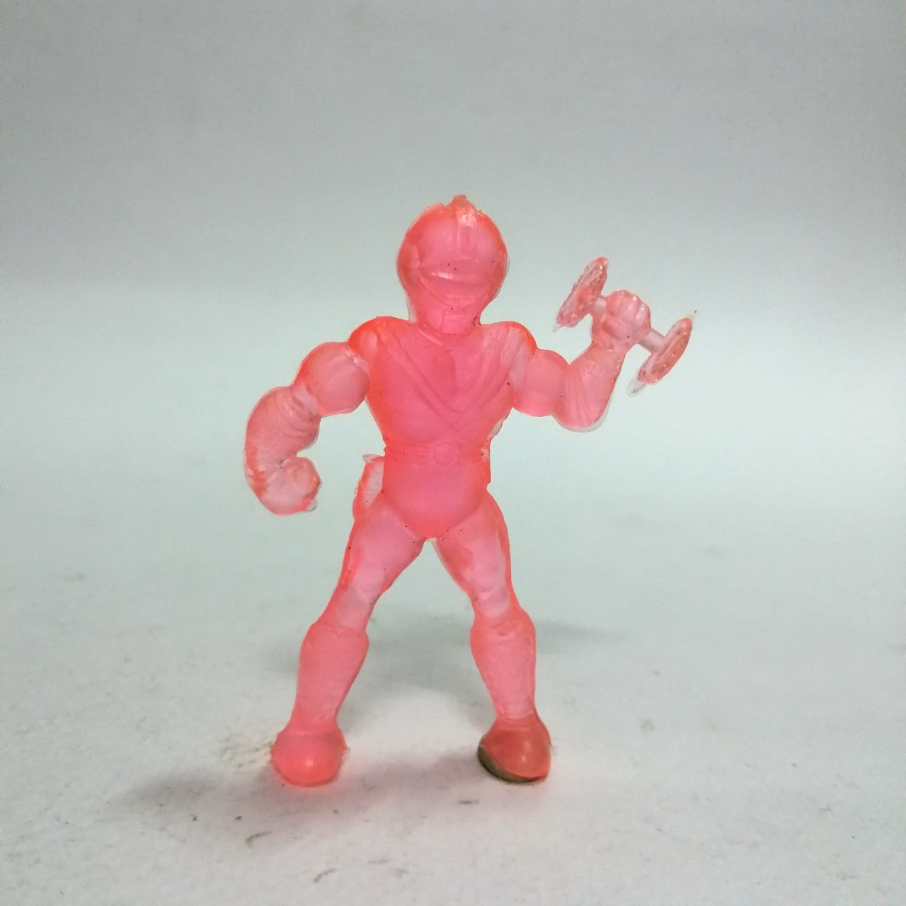 ตุ๊กตุ่นยาง แอ๊นท์ 2 นิ้ว สีขมพู ไฟว์บลู จากขบวรการ ไฟว์แมน ขนาดตามรูป สภาพดี