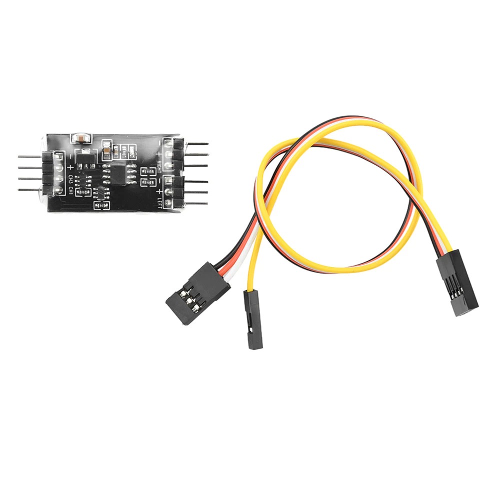 บอร์ด Mix รวมสัญญาณ ปีกบิน รถตัดหญ้า เรือ เครื่องบิน V-Tail Delta Wing Elevon 2-Way Speed Difference Mixer RC Universal