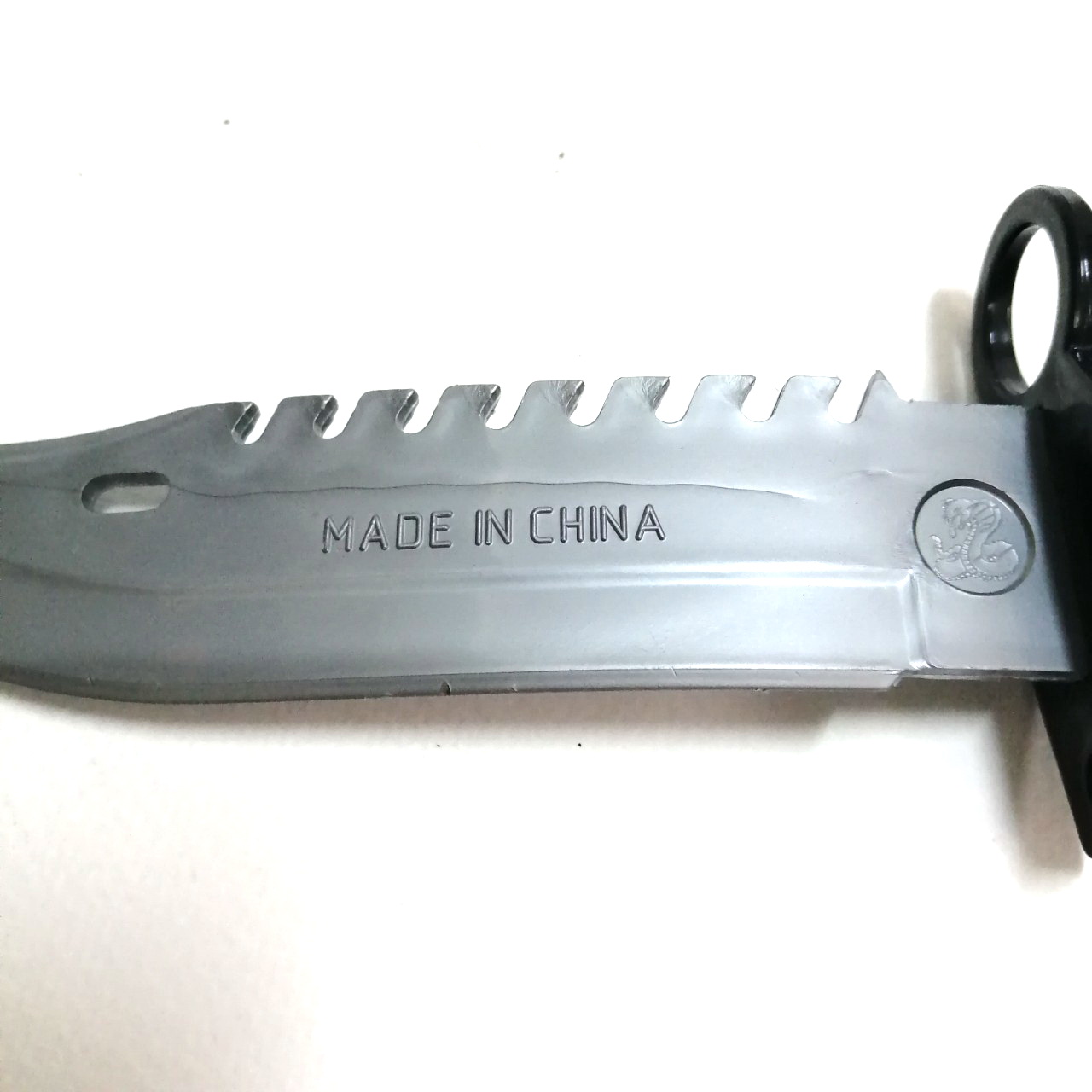 ของเล่นพลาสติกผสมยางเลียนแบบมีด ขนาดตามรูป