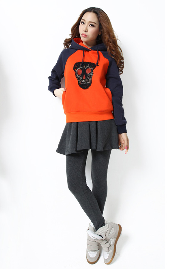 กางเกงกระโปรงเลกกิ้ง ซับกำมะหยี่กันหนาว (11890L)