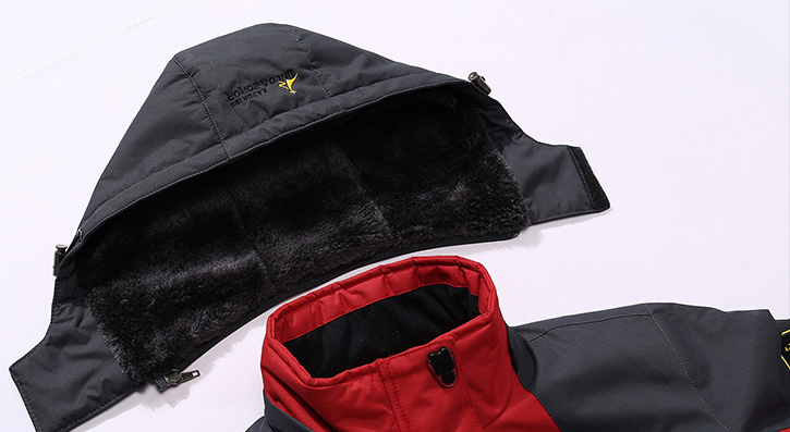 Outdoor Jacket เสื้อกันหนาวติดลบ กันหิมะ ซับขน ฮู้ดถอดได้ (10145MM)