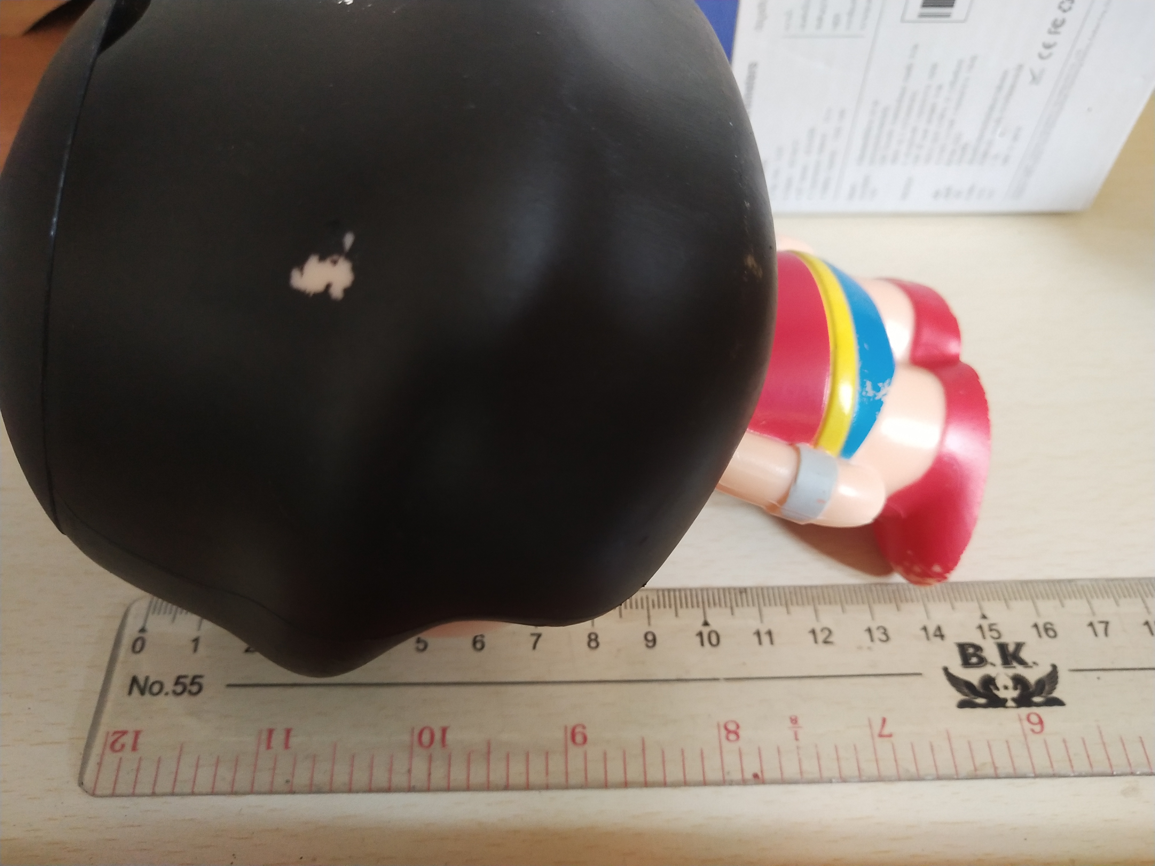 มือ2, มีตำหนิ สีลอก รีเพ้นท์ บางส่วน,มีหลายภาพ,แก้วน้ํา งาน คาแรกเตอร์ วันเดอร์วูเเม่น และ #มิกกี้เม้าส์ จาก #disneyonice งานมีตำหนิ