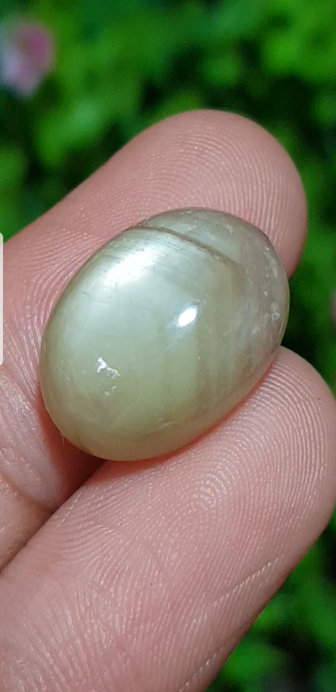 พลอย ไวท์ แซฟไฟร์ (White Sapphire) 19.45 กะรัต Cts. พลอยแท้ อัญมณีมงคลประจําวันเกิด เครื่องประดับพลอย