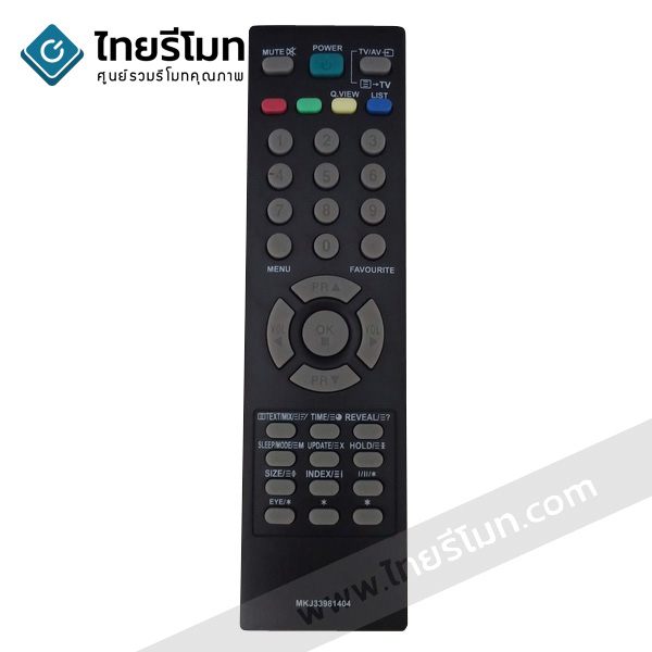 รีโมททีวี LG LCD LED รุ่นMKJ33981404