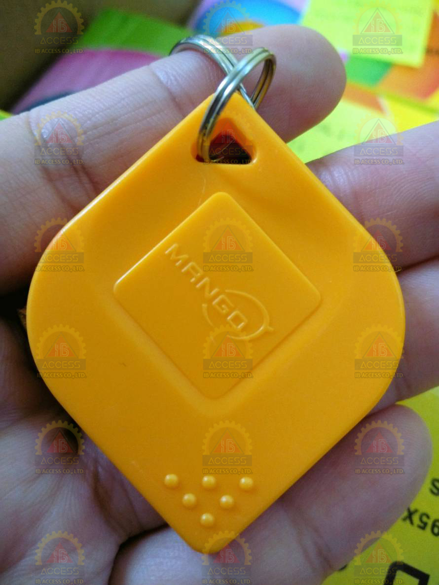 พวงกุญแจคีย์การ์ด Keytag ใบไม้ ID 125KHz. ยี่ห้อ Mango