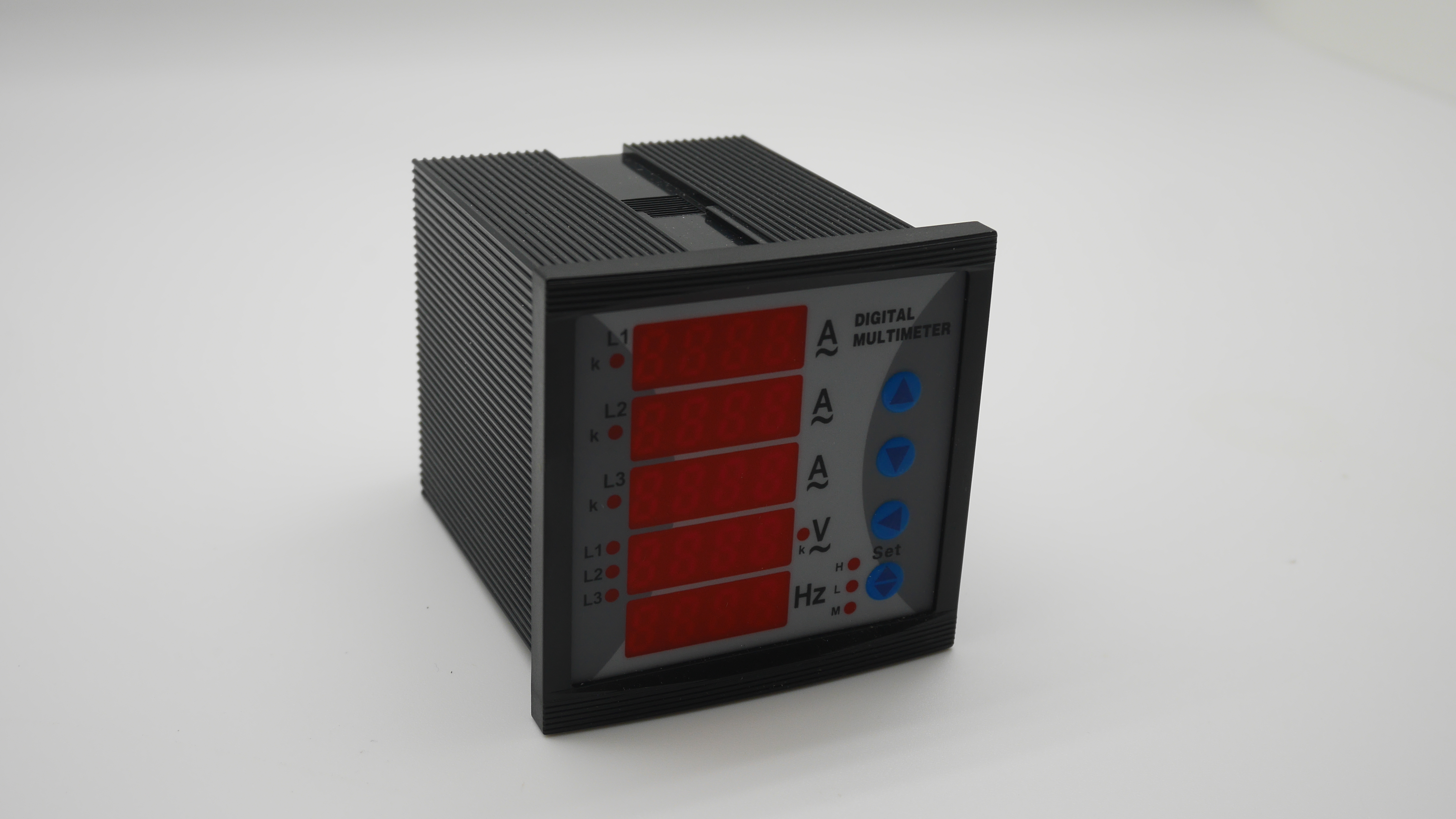 380Vac 3 เฟส มัลติโวลต์มิเตอร์ดิจิตอล (72x72)