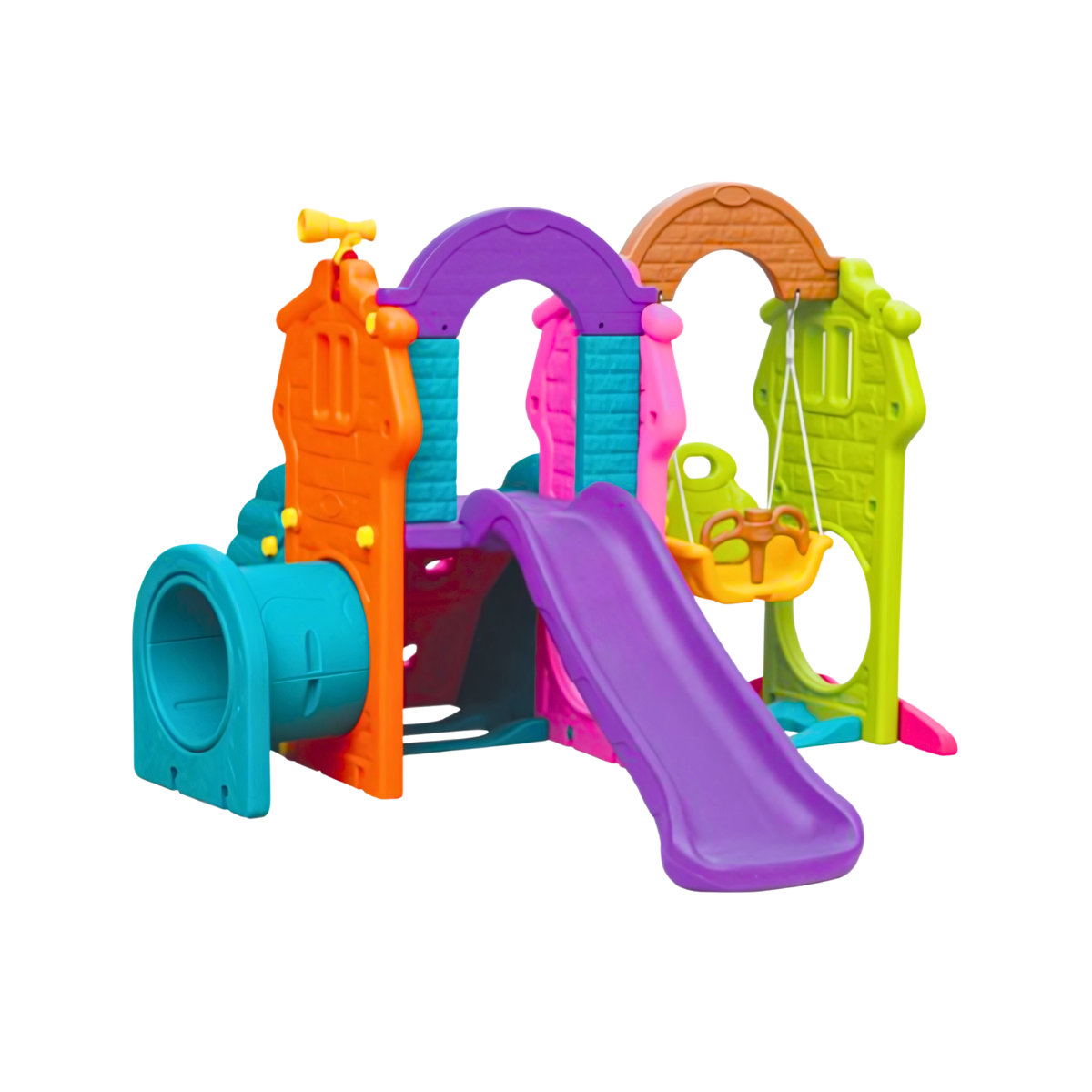 ปีนป่าย กระดานลื่น ฐานผจญภัยในป่า (เครื่องเล่น 3 ชนิดใน 1 ชุด) Slide and Climbing Toys Adventure in Forest
