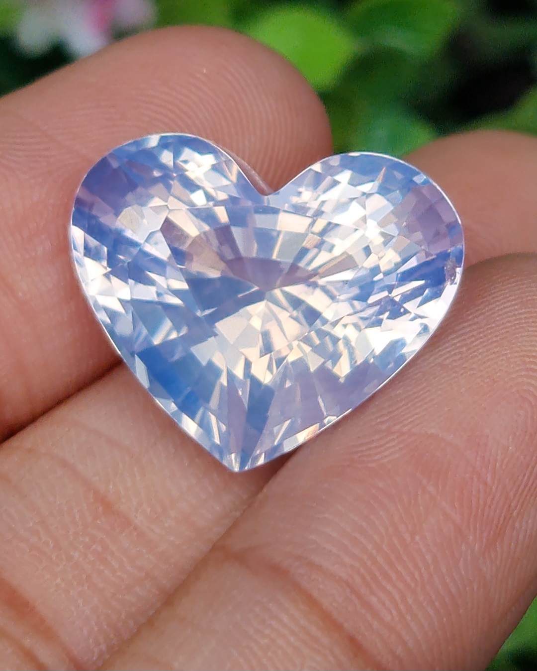 พลอย ลาเวนเดอร์ ควอตซ์ Lavender Quartz 17.76 กะรัต (Cts.) พลอยแท้ อัญมณีมงคลประจําวันเกิด เครื่องประดับพลอย