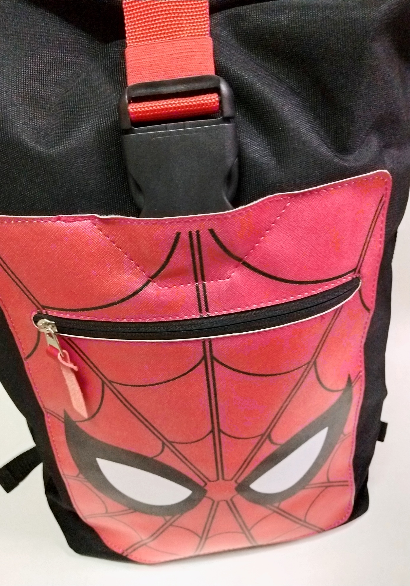 กระเป๋าเป้ลาย สไปเดอร์แมน โฮมคัมมิ่ง Spiderman Home Coming หน้า 4เหลี่ยม ขนาดประมาณ 21"*14",ของแท้,ใหม่, มีป้าย