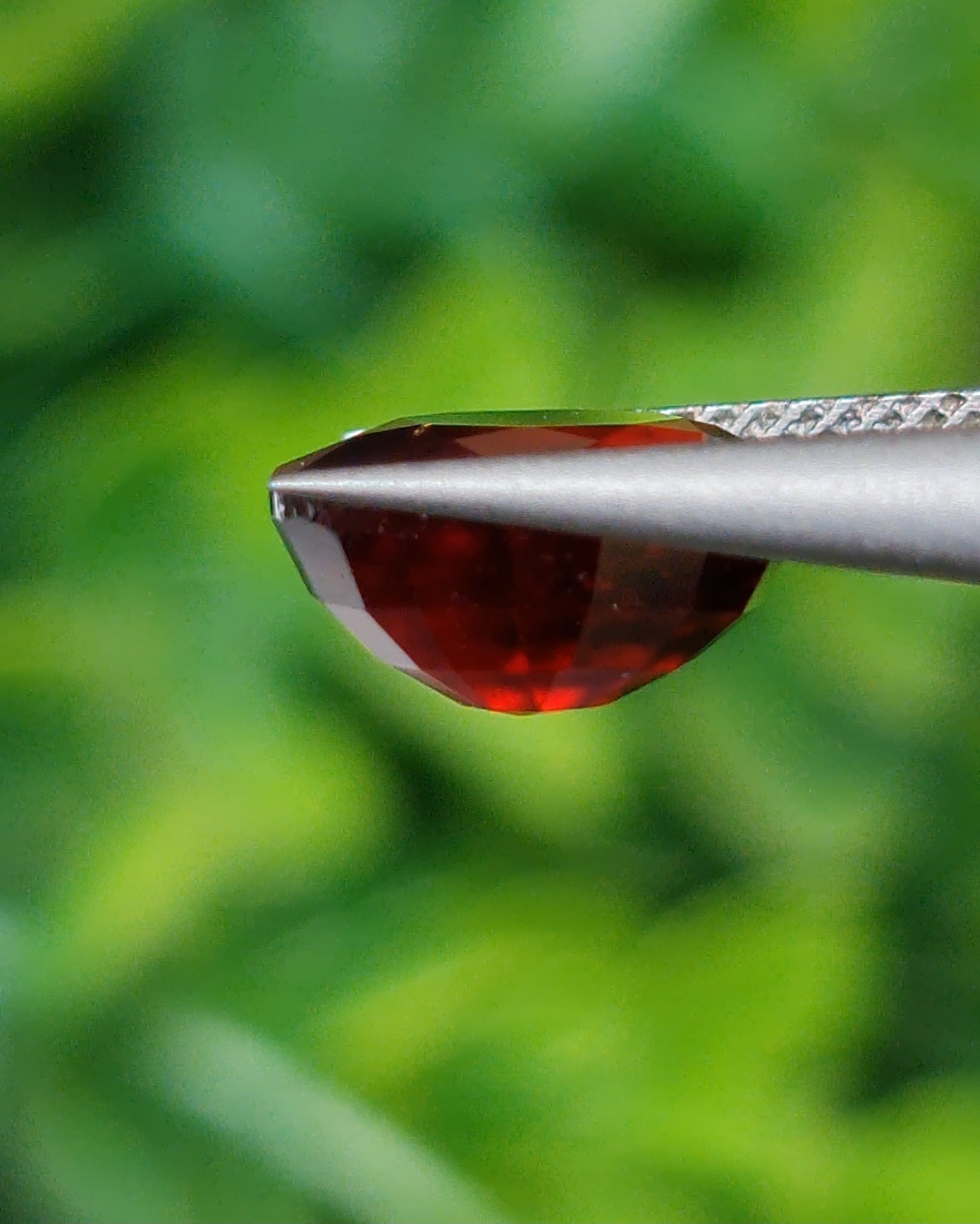 พลอย สเปสซาร์ไทต์ Spessartite Garnet 2.90 กะรัต Cts. พลอยแท้ อัญมณีมงคลประจําวันเกิด เครื่องประดับพลอย