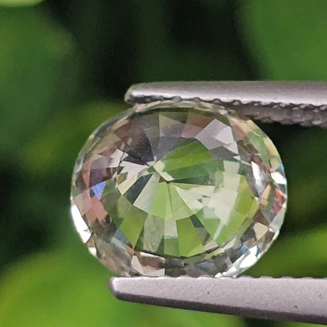 พลอย บุษราคัม yellow sapphire 3.17 กะรัต (Cts.) ดิบ (Unheated) พร้อมใบเซอร์ พลอยแท้ อัญมณีมงคลประจําวันเกิด เครื่องประดับพลอย