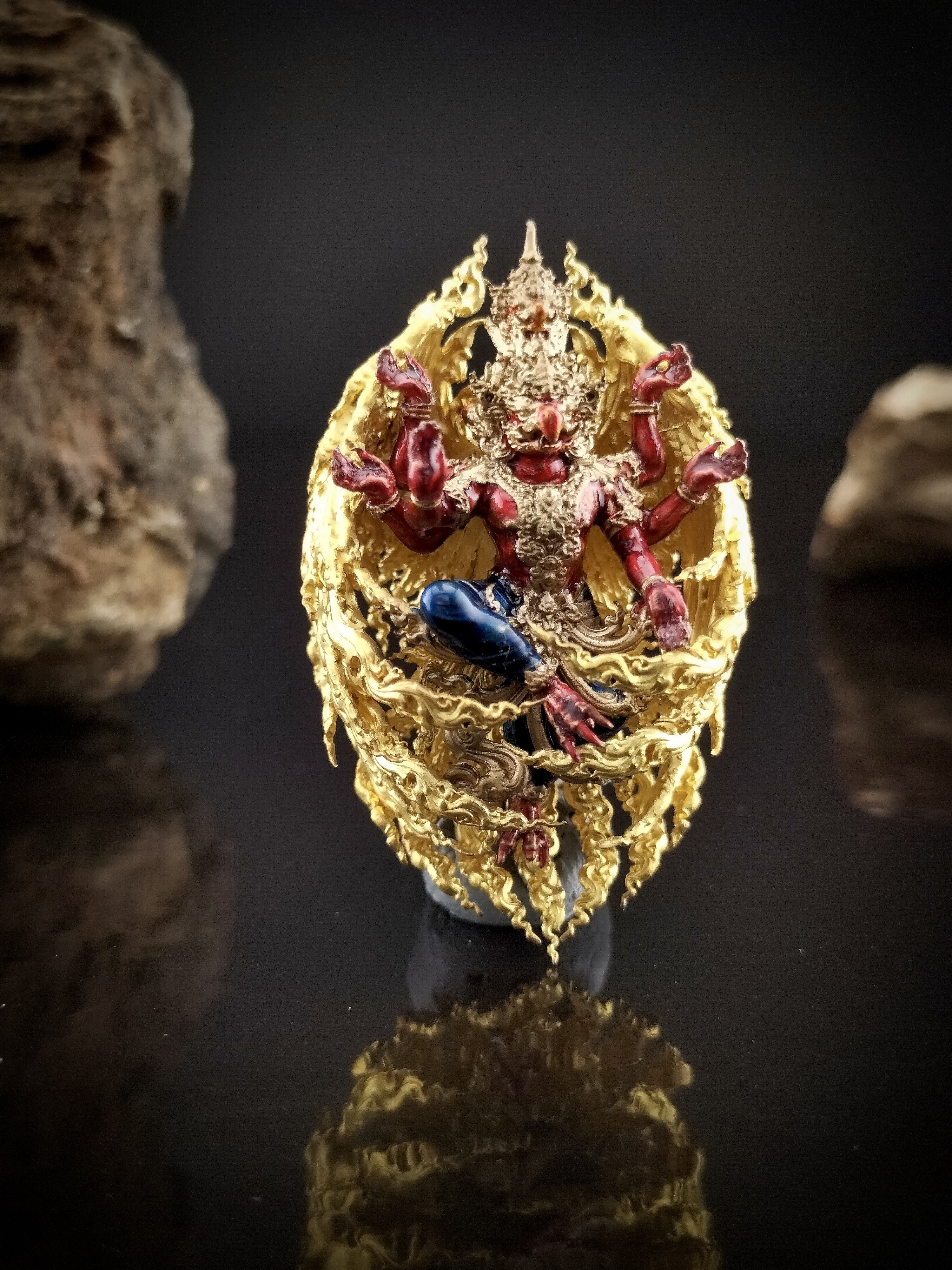 พญาครุฑสุบรรณนาฏราช ปางประทานพร