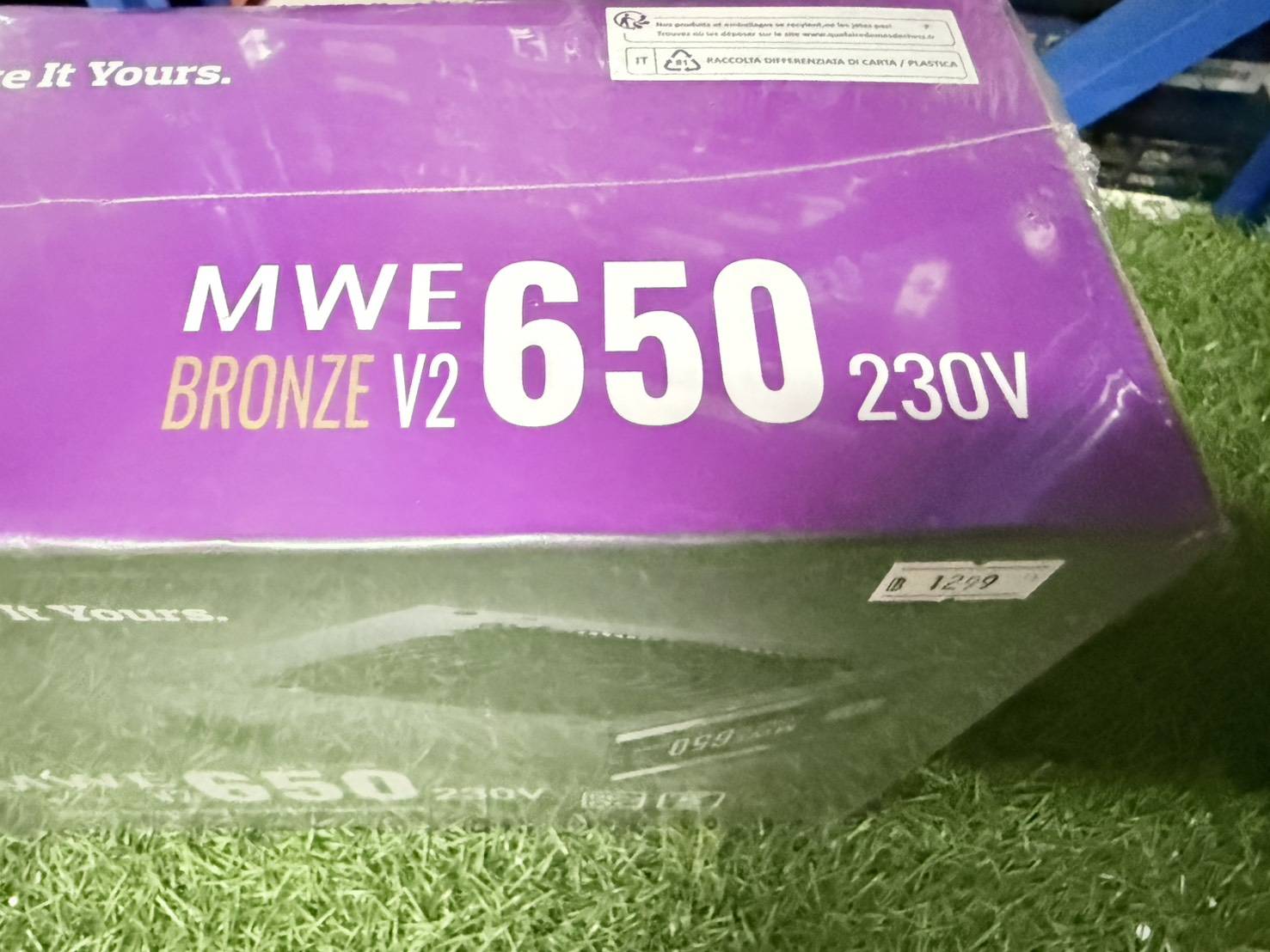 POWER SUPPLY (อุปกรณ์จ่ายไฟ) Cooler Master MWE (80+Bronze) 650w. ของใหม๋