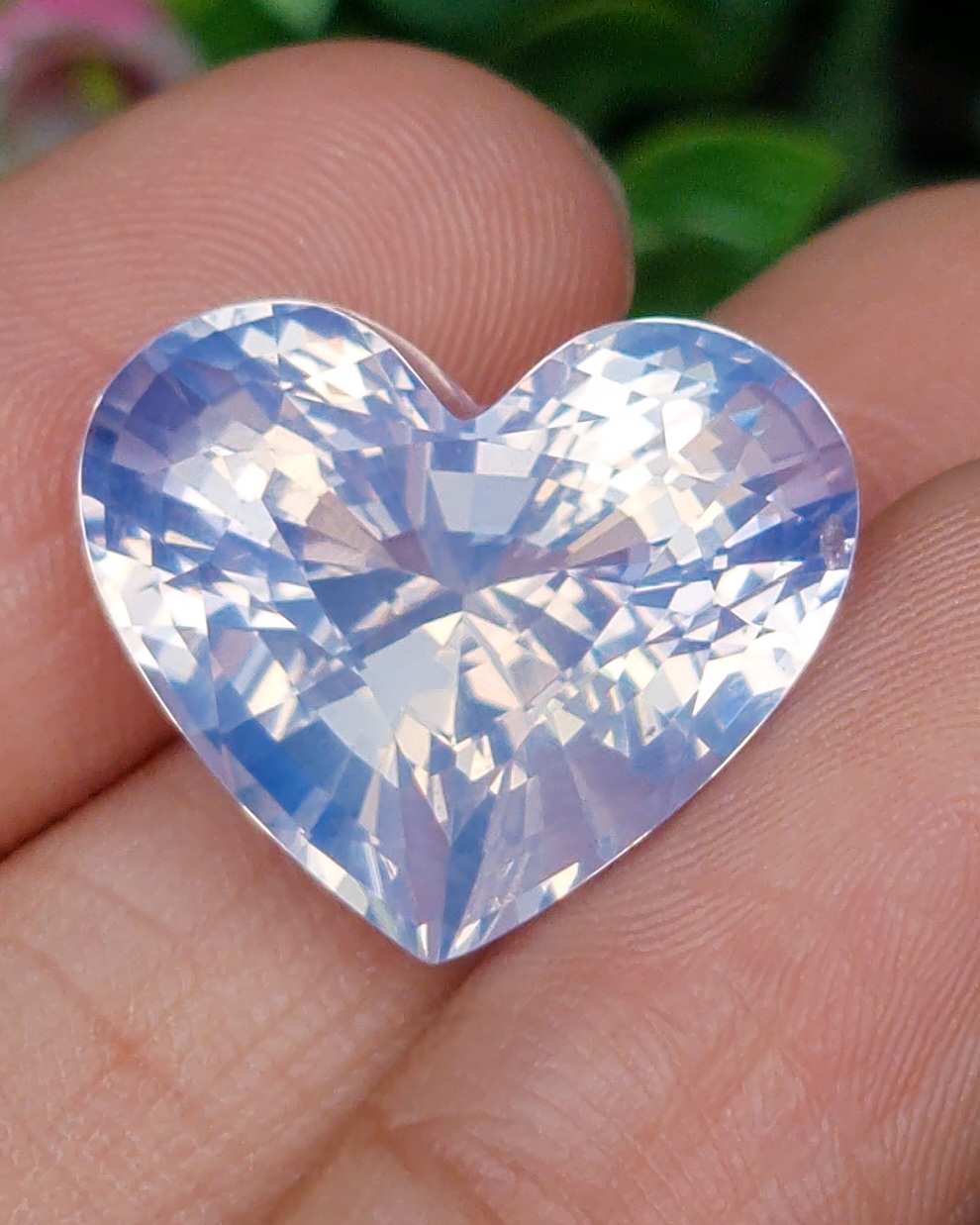 พลอย ลาเวนเดอร์ ควอตซ์ Lavender Quartz 17.76 กะรัต (Cts.) พลอยแท้ อัญมณีมงคลประจําวันเกิด เครื่องประดับพลอย