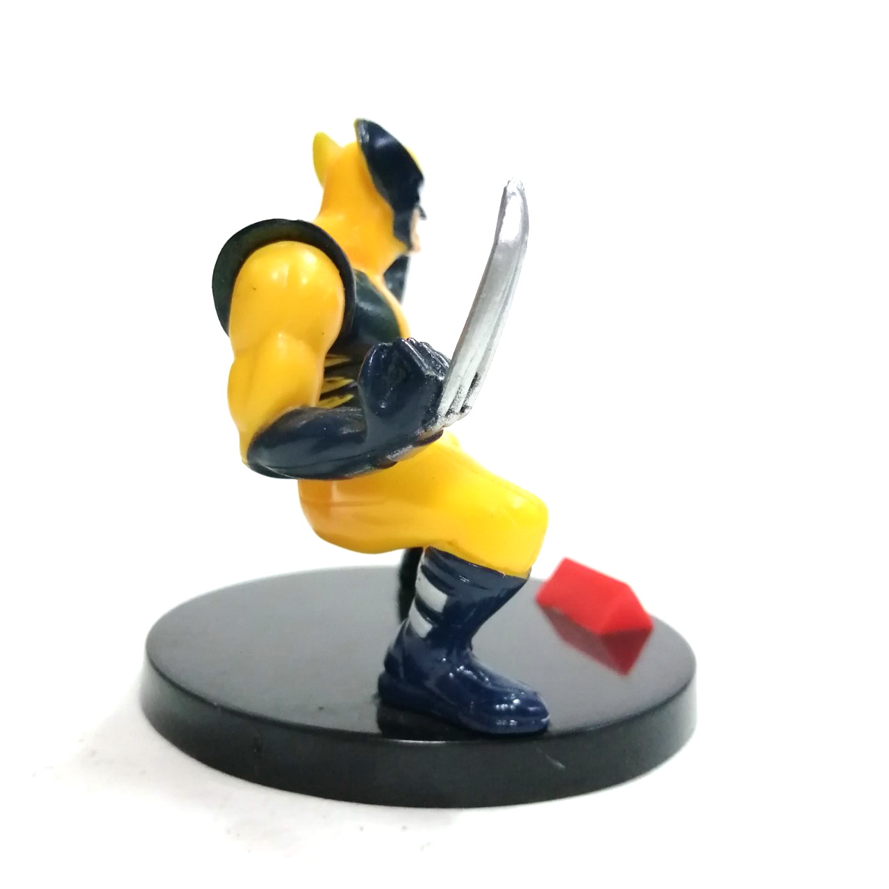 ฟิกเกอร์ พลาสติกตัน ขนาดตามรูป วูล์ฟเวอรีน 1ในสมาชิก X-MENS รุ่นคอมมิค พร้อมฐาน จาก marvel สภาพใหม่ มีรอยบ้าง