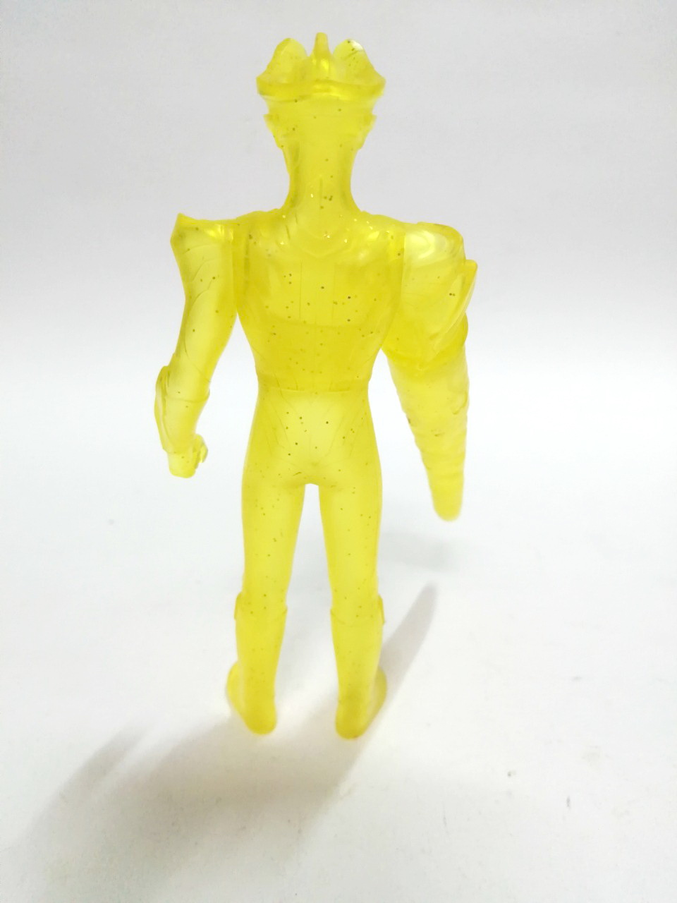 ซอฟ6นิ้ว อุลตร้าแมนวิคตอรี ตัวพิเศษ ใสสีเหลือง สปาร์คดอล bandai china สภาพดี, Soft6.5" Sparkdoll,Ultraman Victory, special edition