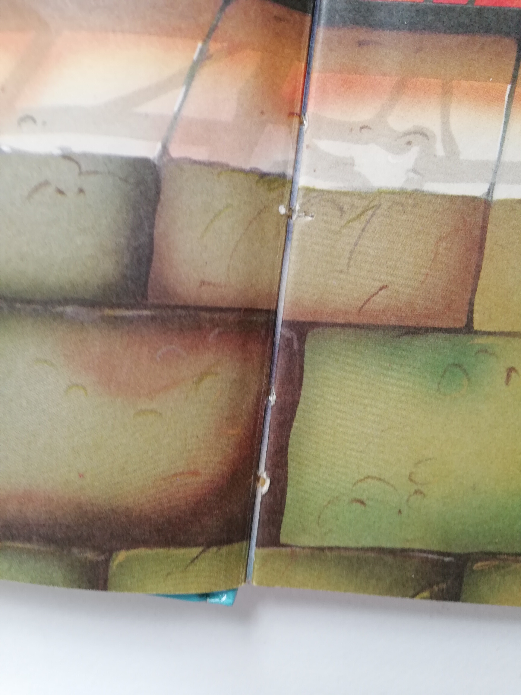 นิทานการ์ตูนจากวอลท์ ดิสนีย์ เล่มใหญ่ปกแข็ง "โฉมงามกับเจ้าชายอสูร"Walt Disney Cartoon -Tale , Beauty and the Beast *หนังสือมีตำหนิ โปรดตรวจสอบทุกภาพ